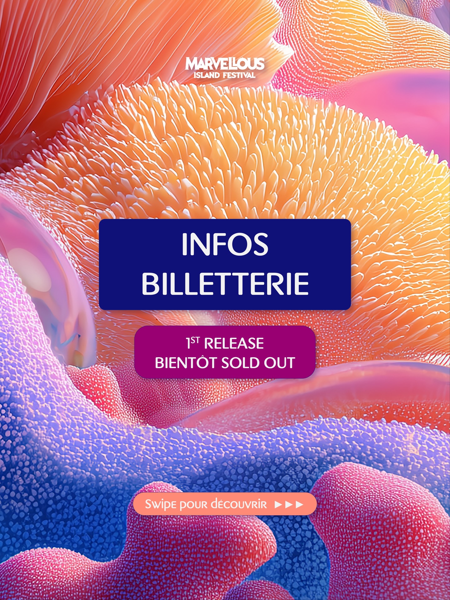 Marvellous Island Facebook ad: L’engouement est déjà au rendez-vous: le rythme des…