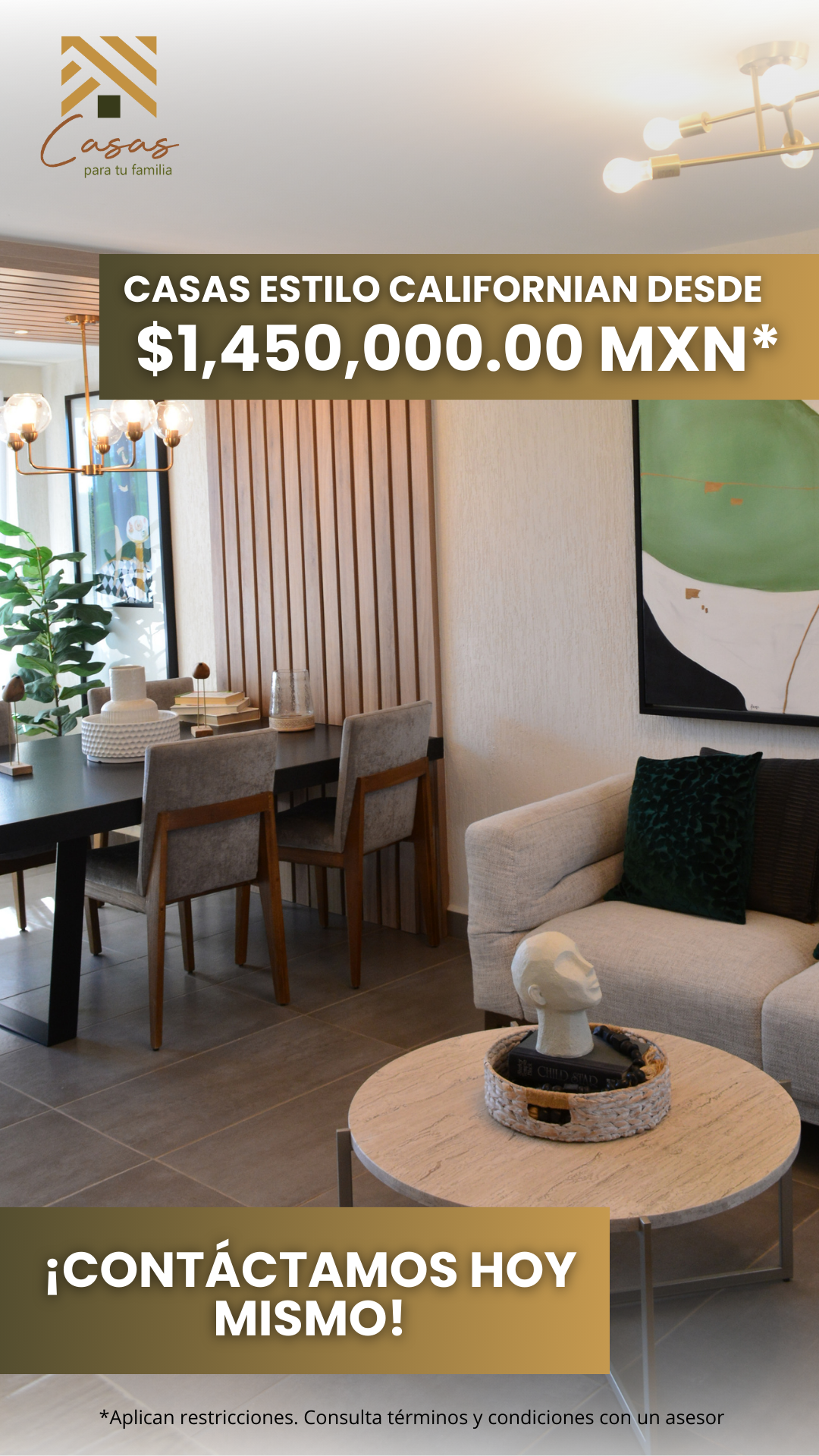 Casas para tu Familia  Facebook ad
