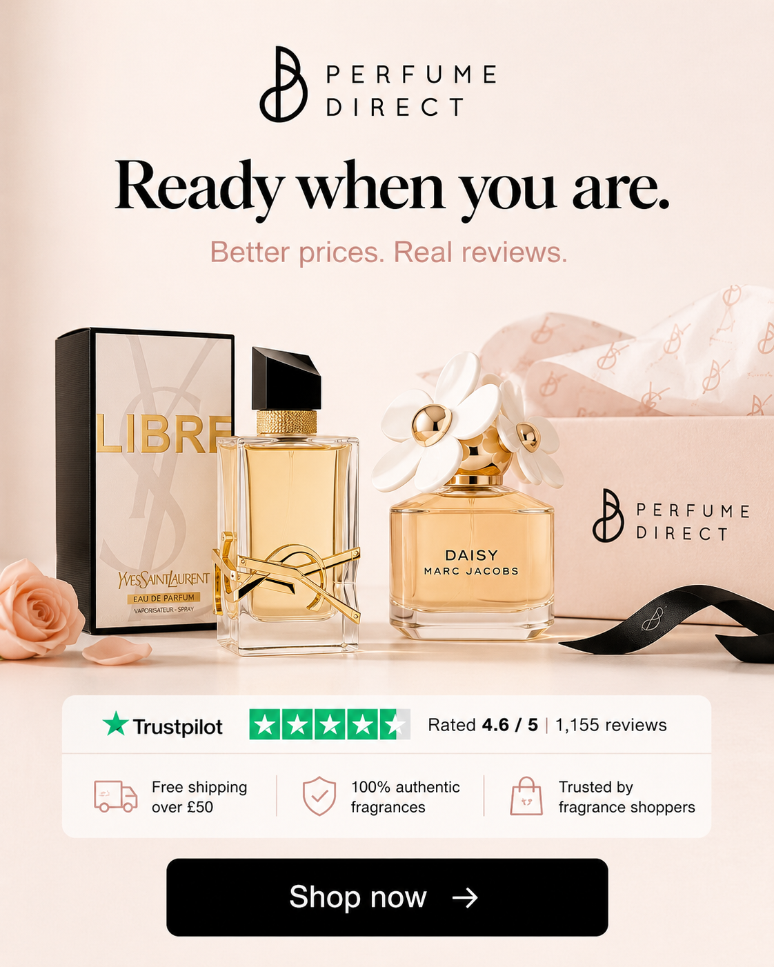 Perfume Direct UK Facebook ad