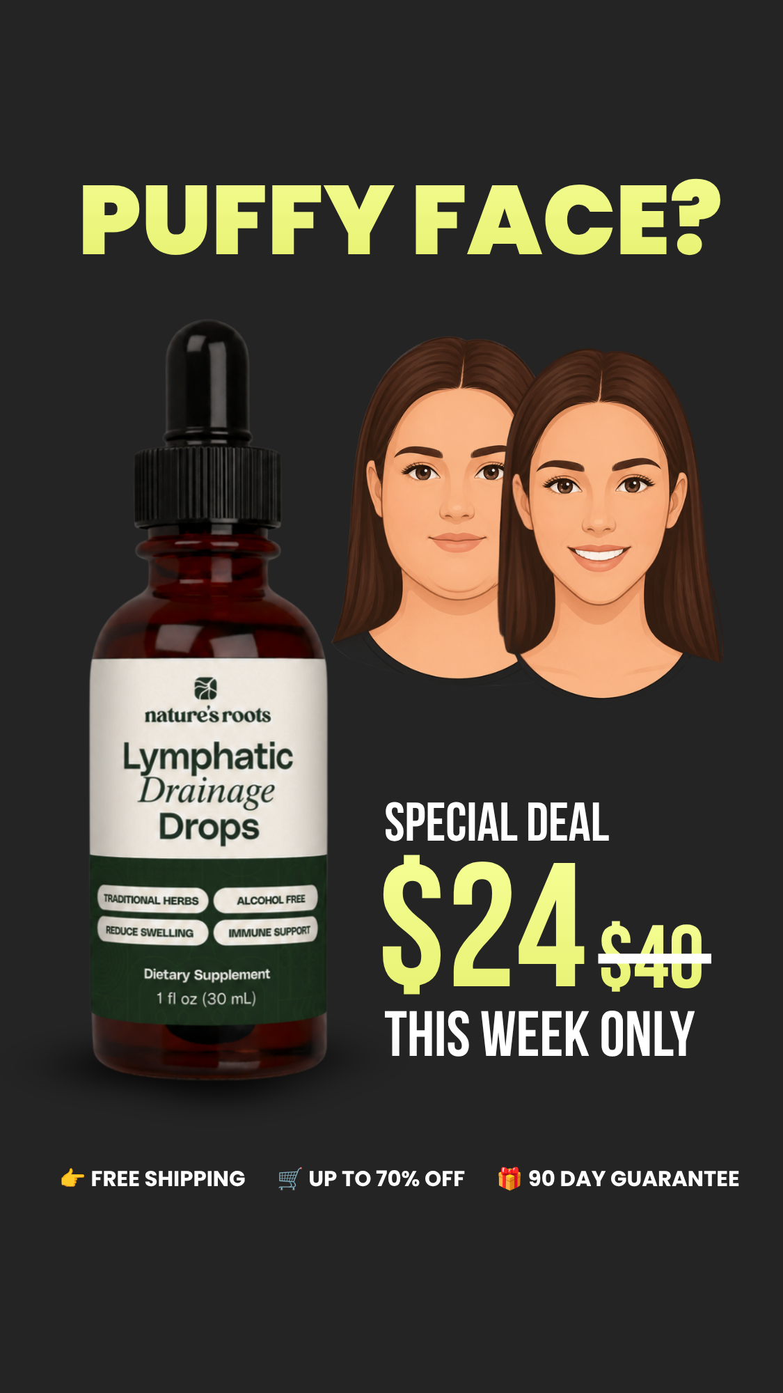 NaturesRoots Facebook ad