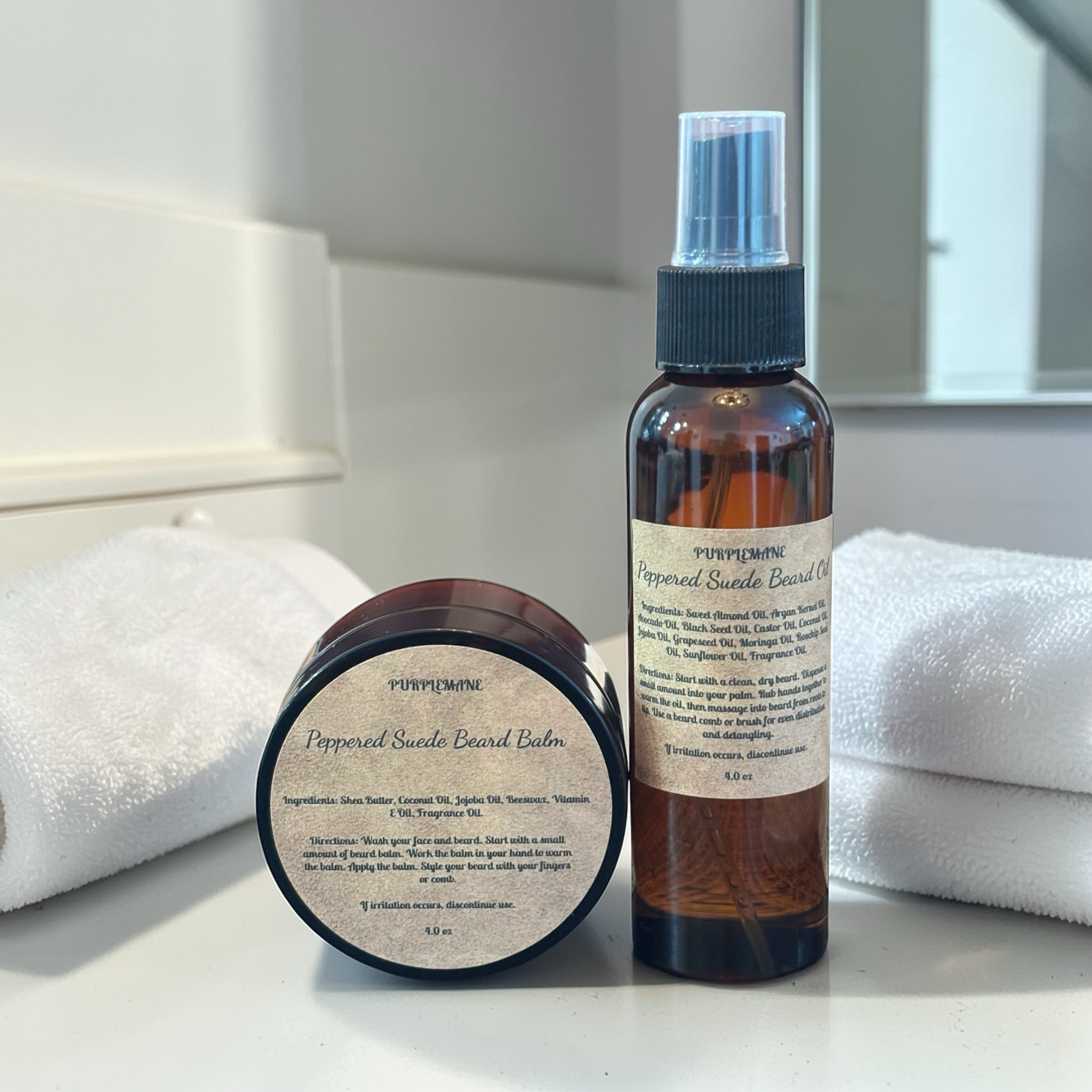 Purplemanellc Facebook ad: PurpleMane Handmade Skin and Hair Products