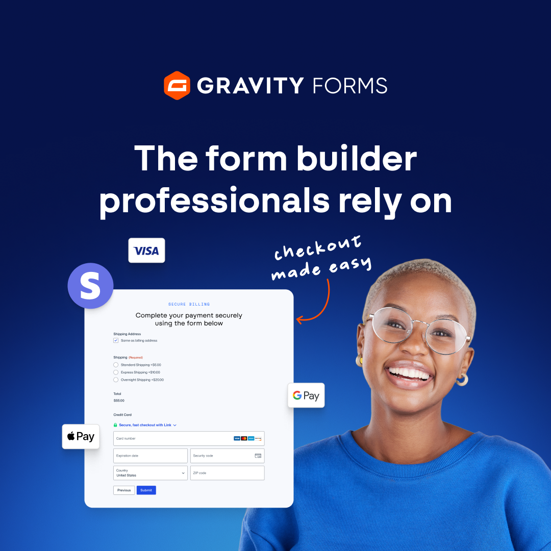 Gravity Forms Facebook ad: Checkout made easy