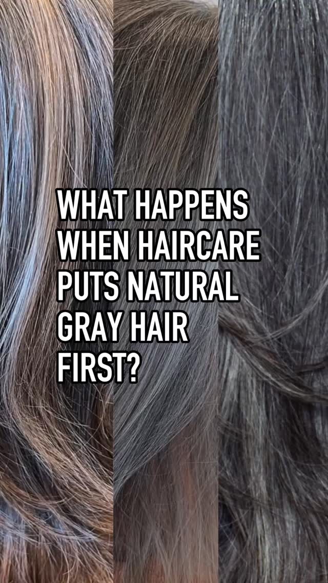 Silverist Facebook ad: Sometimes all your silver hair needs is the…