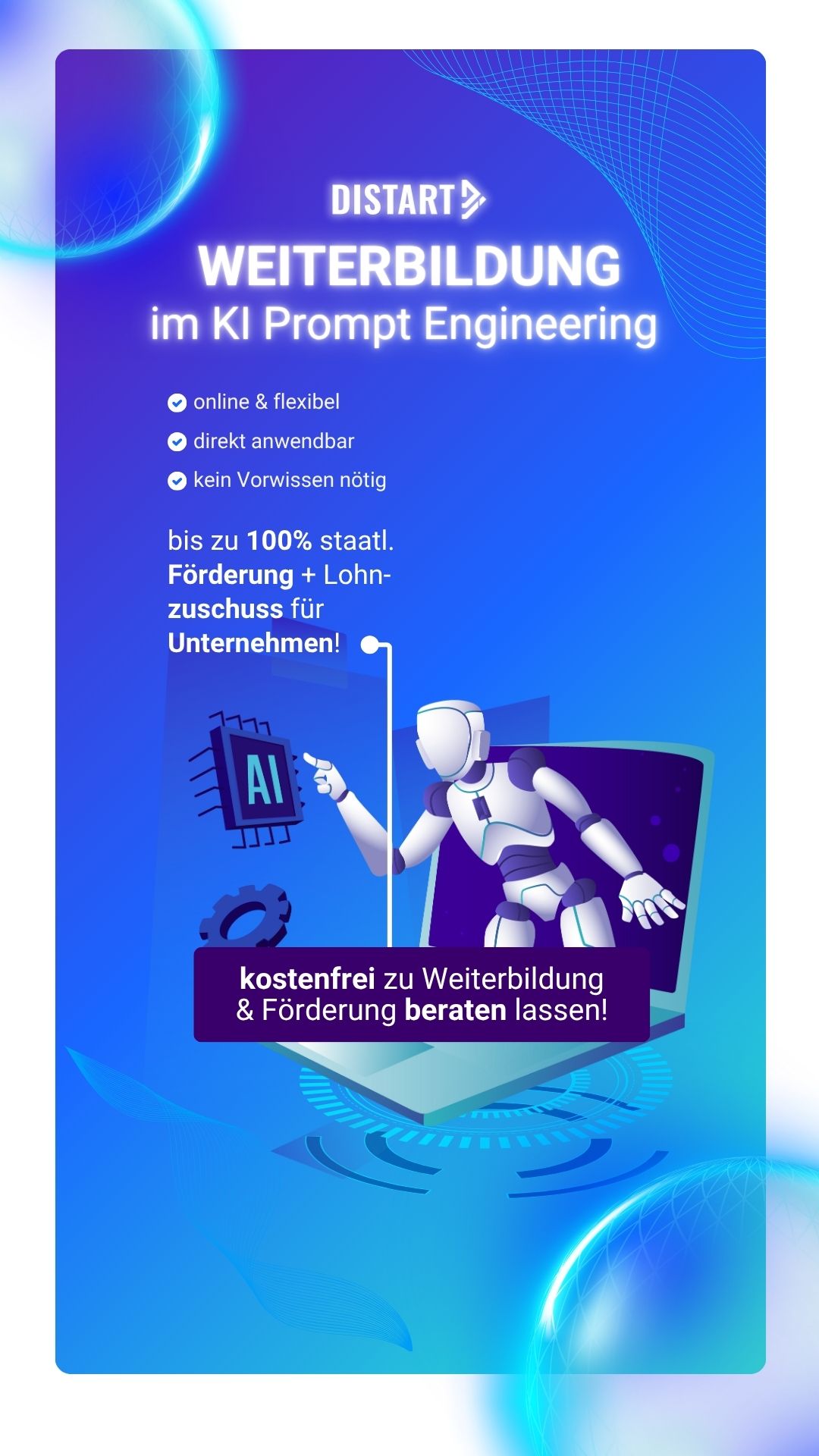 Distart Facebook ad