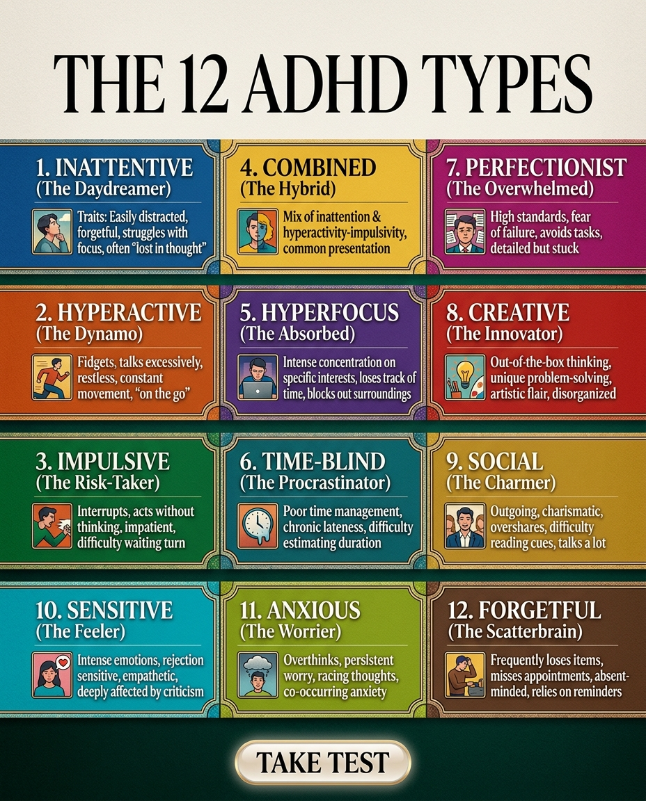ADHD Clarity Test Facebook ad