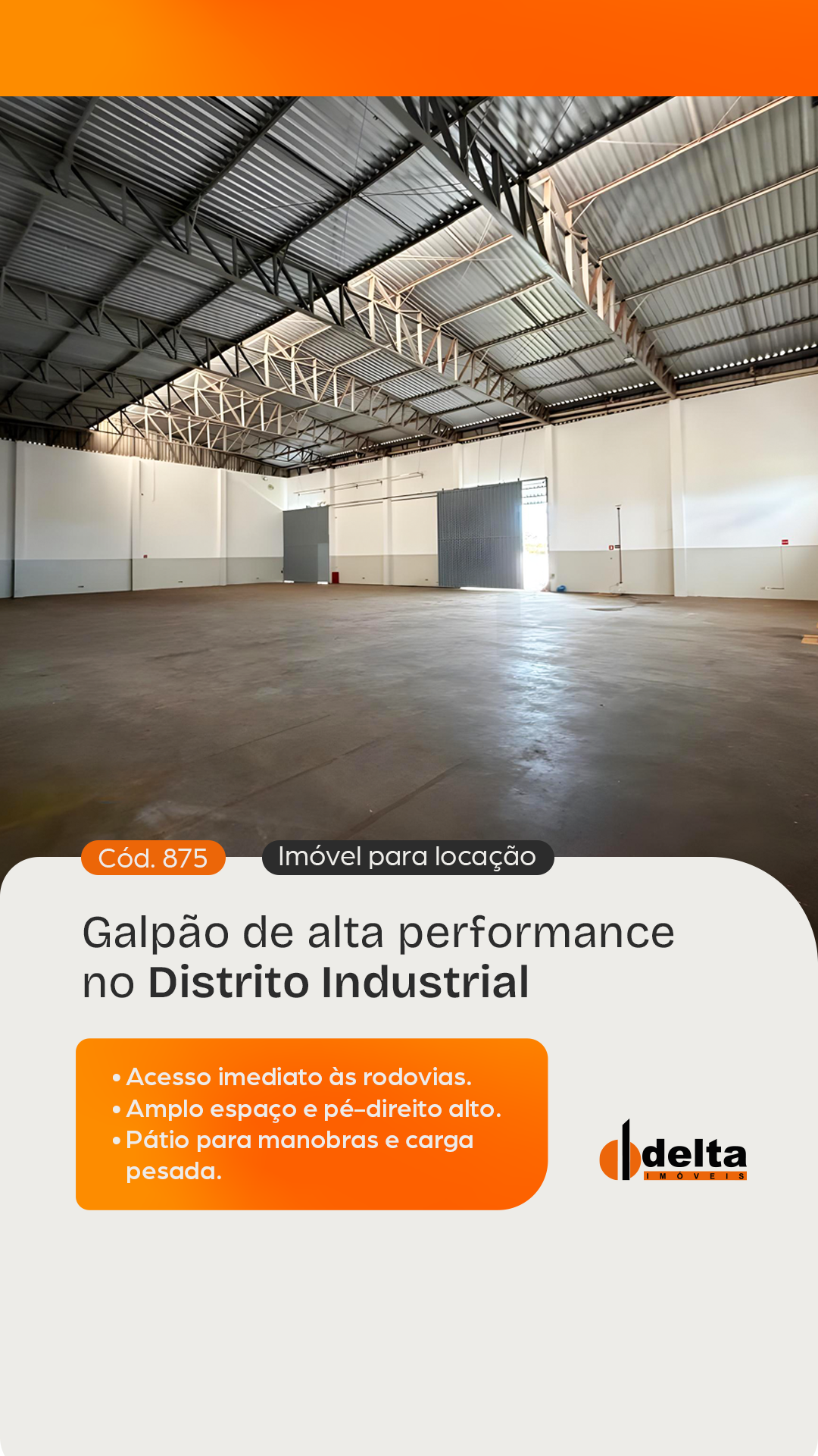 Delta Imóveis Facebook ad