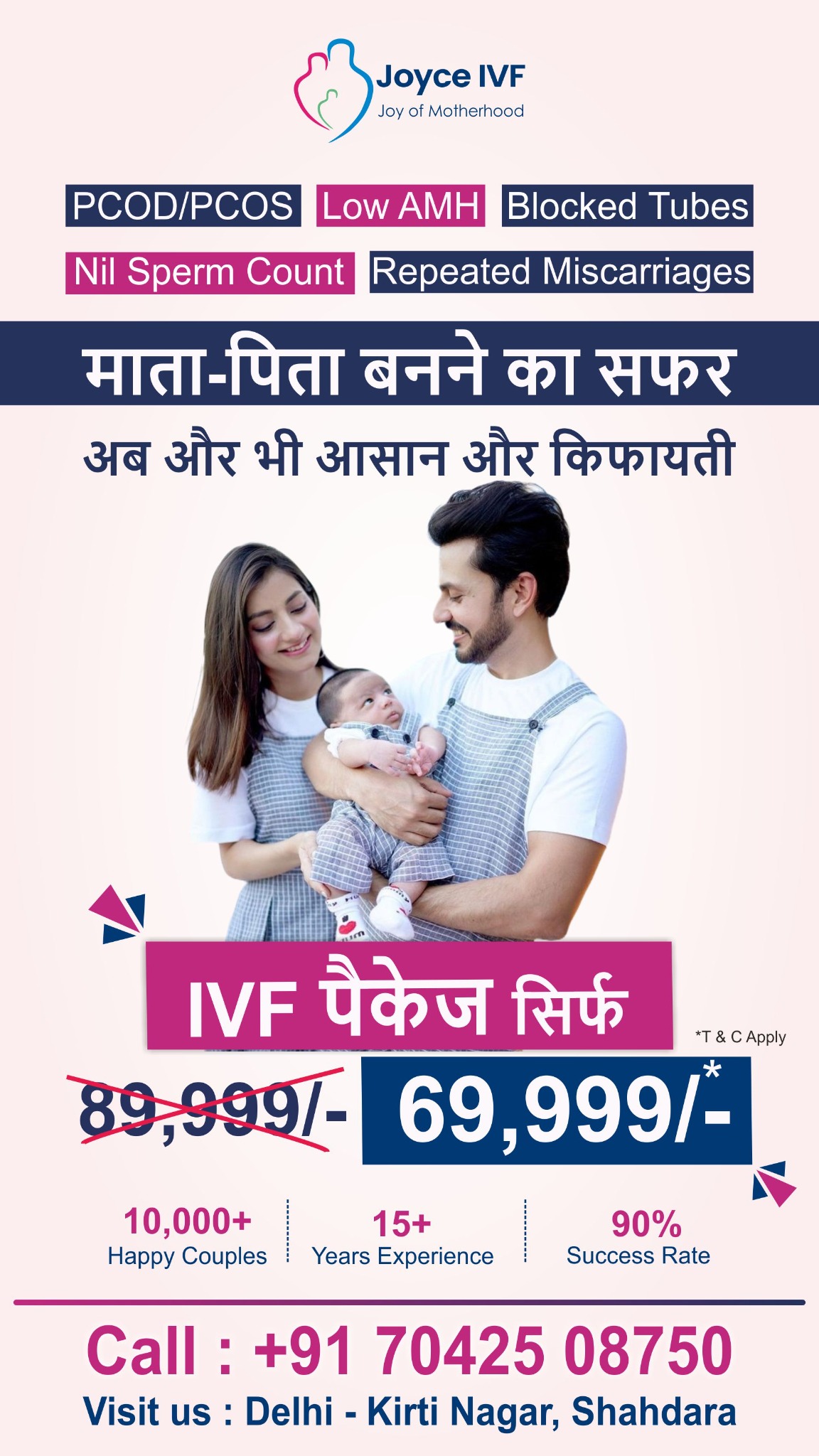 Joyce IVF Centre, Delhi - IVF Delhi & NCR Facebook ad