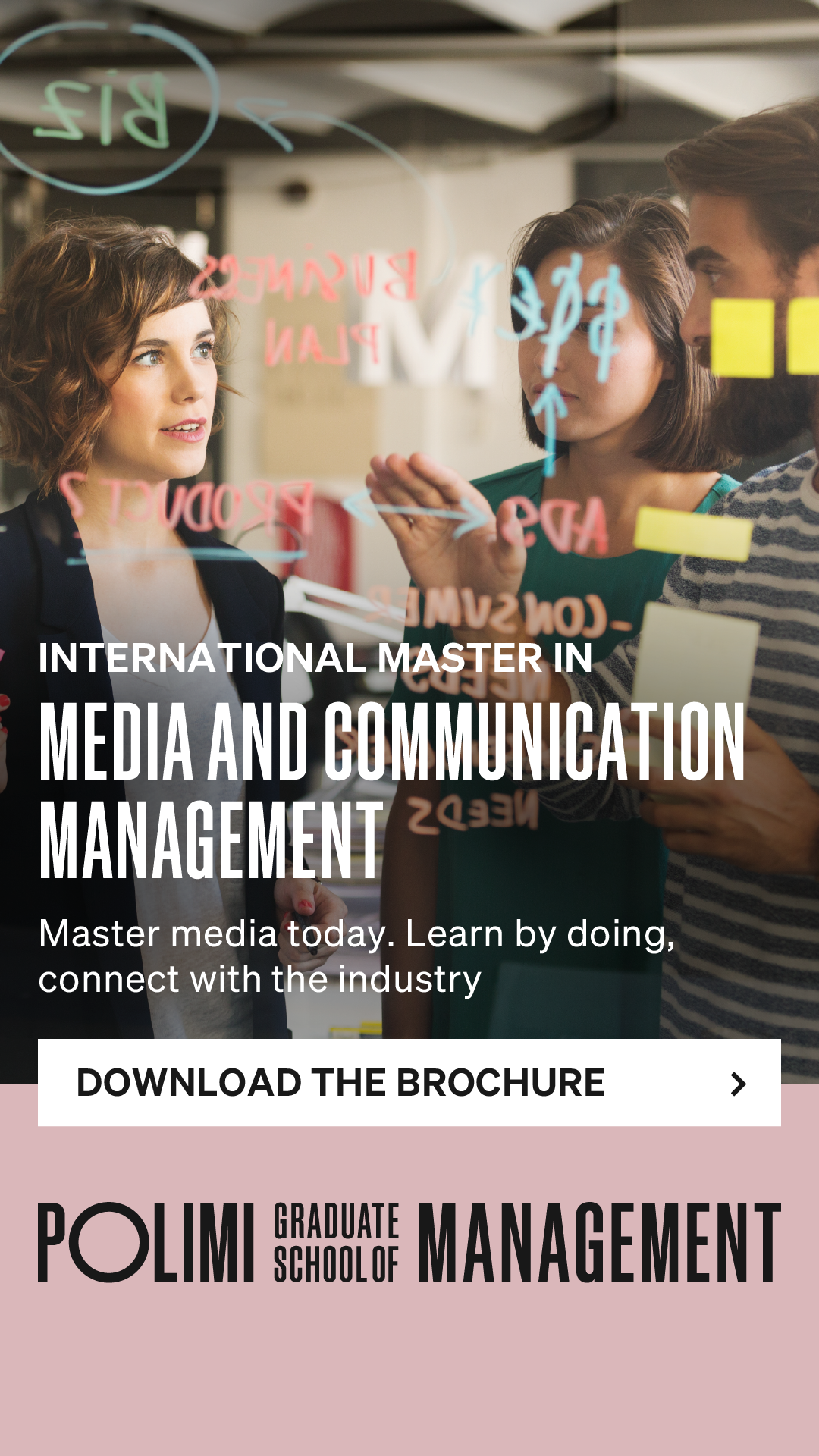 POLIMI Graduate School of Management Facebook ad