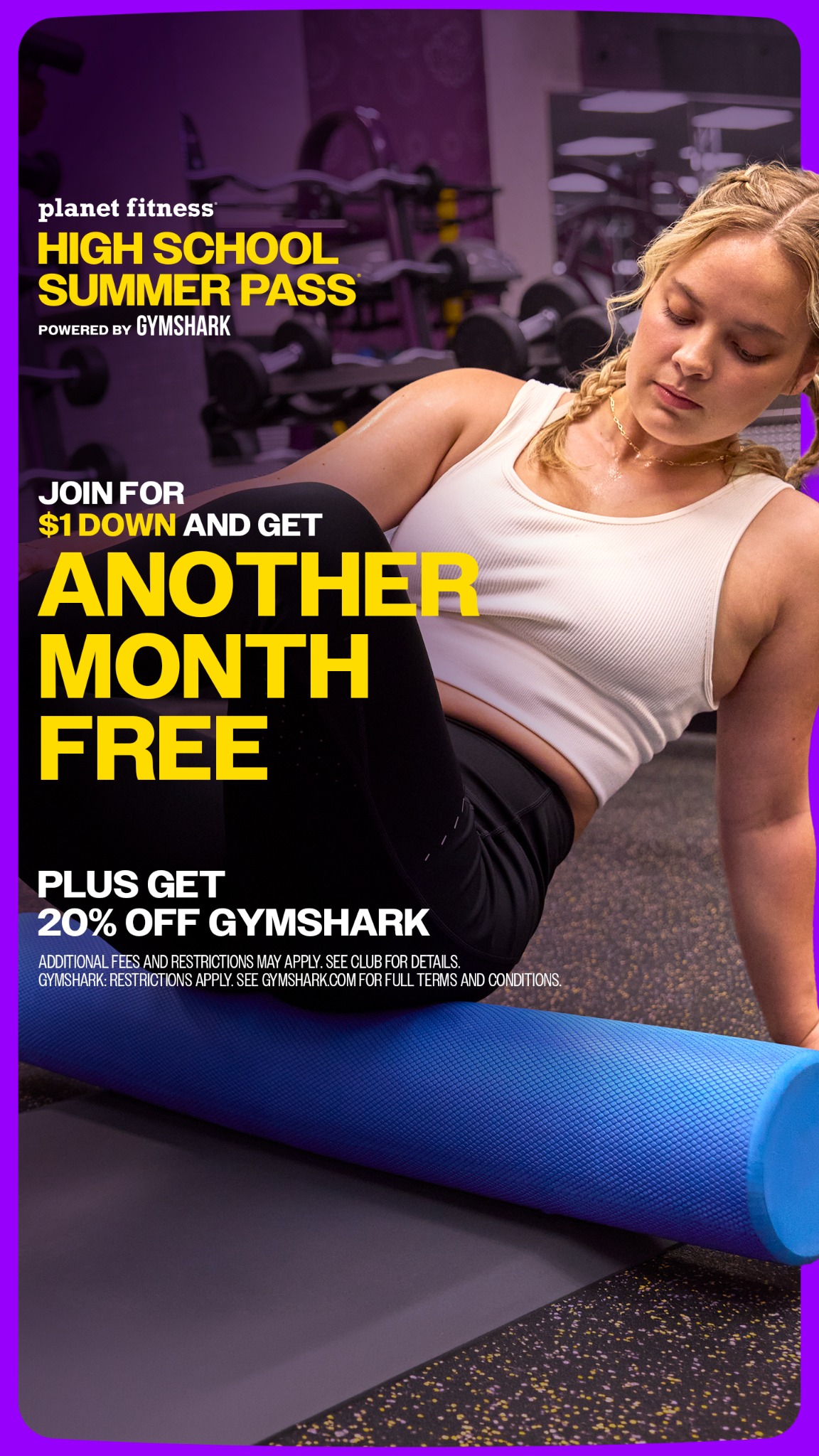 Planet Fitness Facebook ad