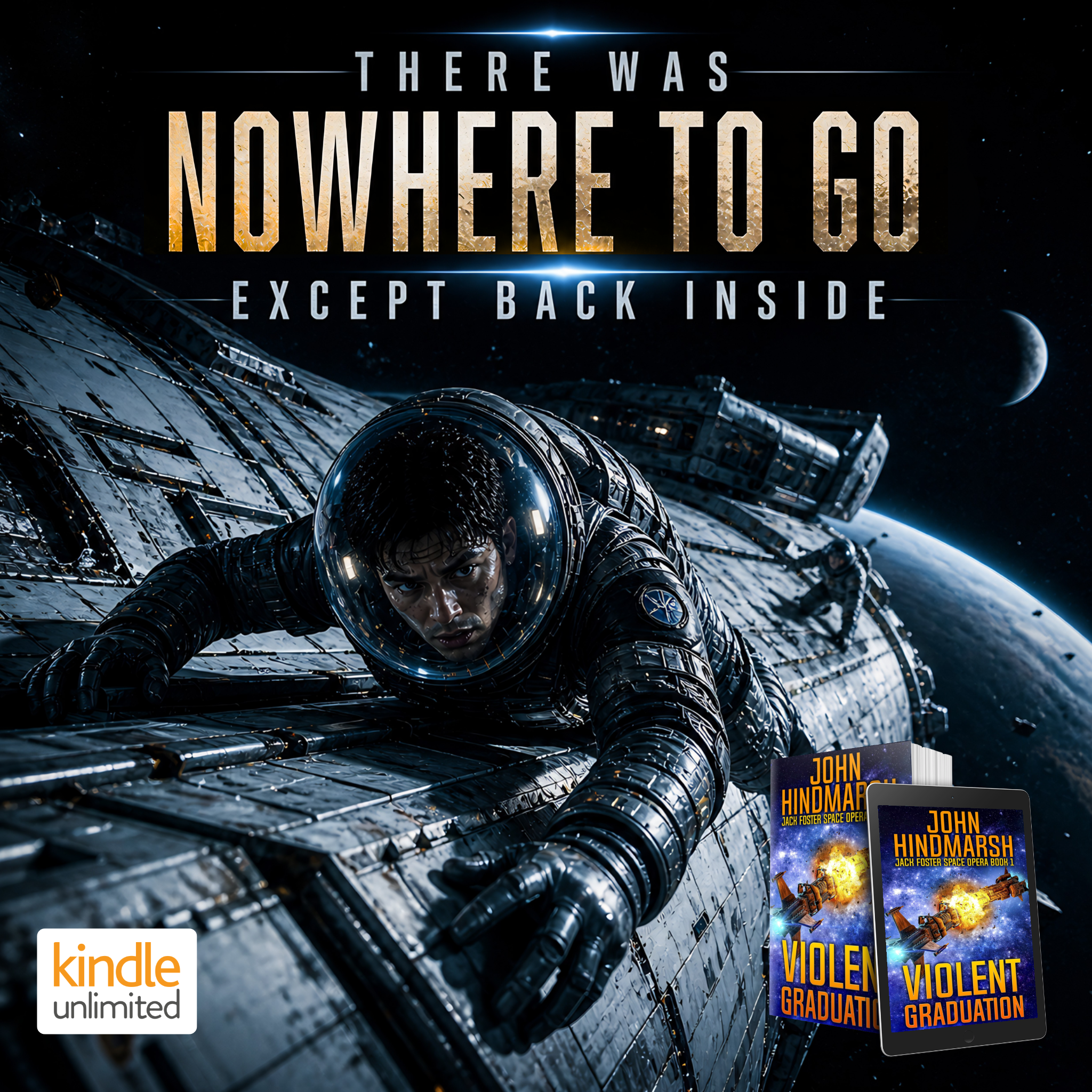 Vinci Books Sci-Fi Facebook ad