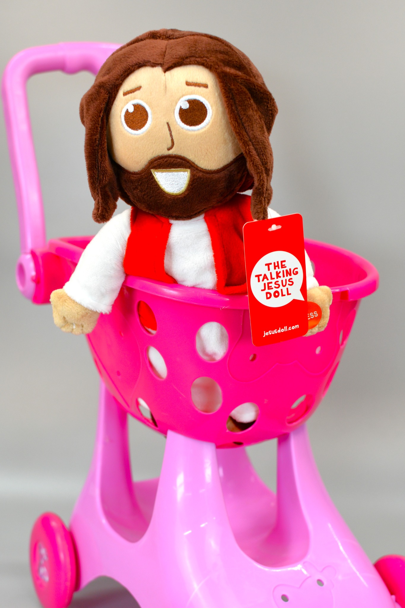 Talking Jesus Doll Facebook ad