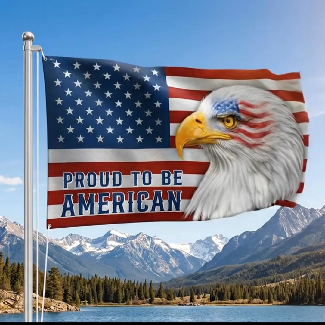 Flagwix.com Facebook ad: Proud To Be American