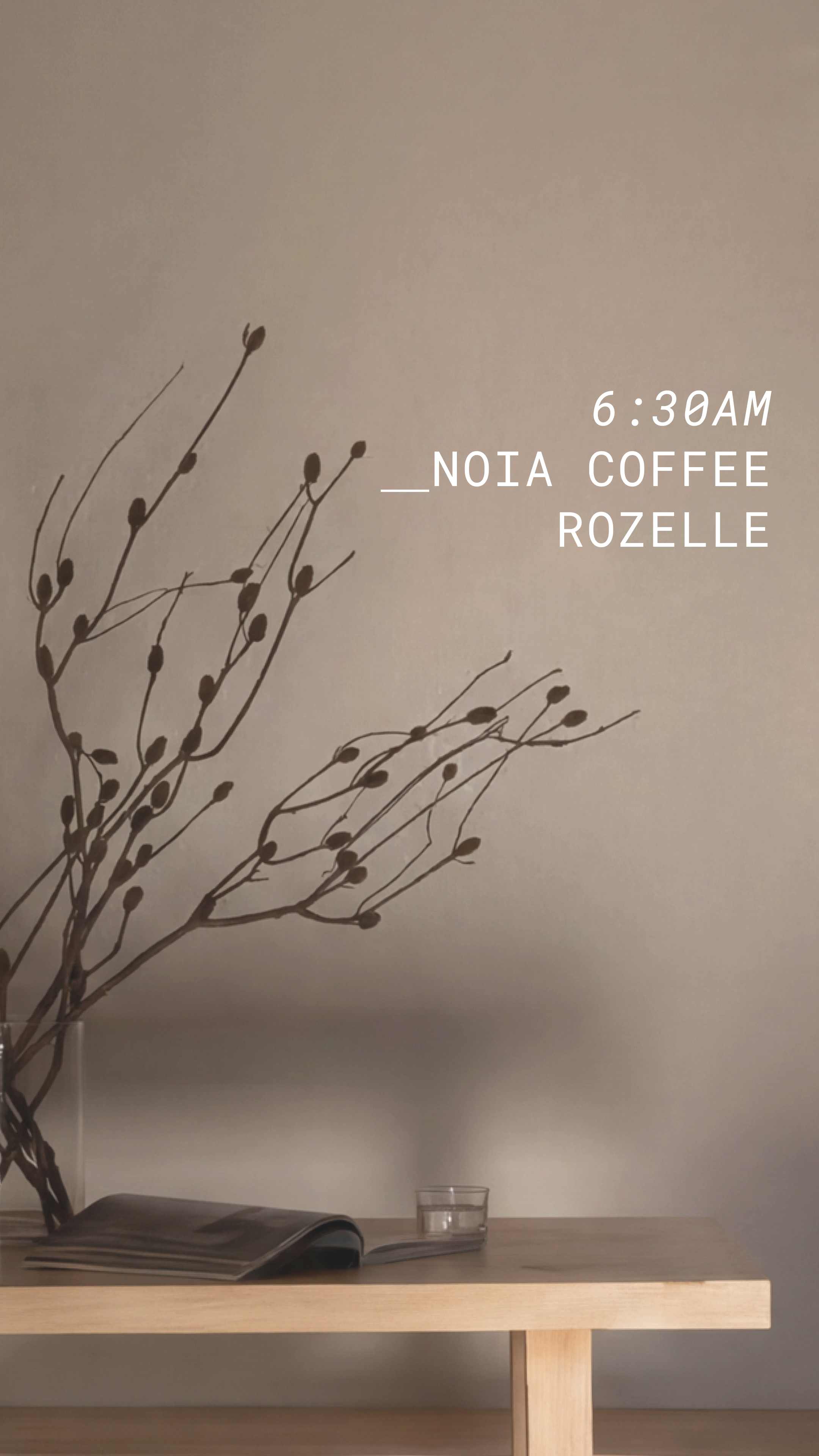 Noia coffee Facebook ad