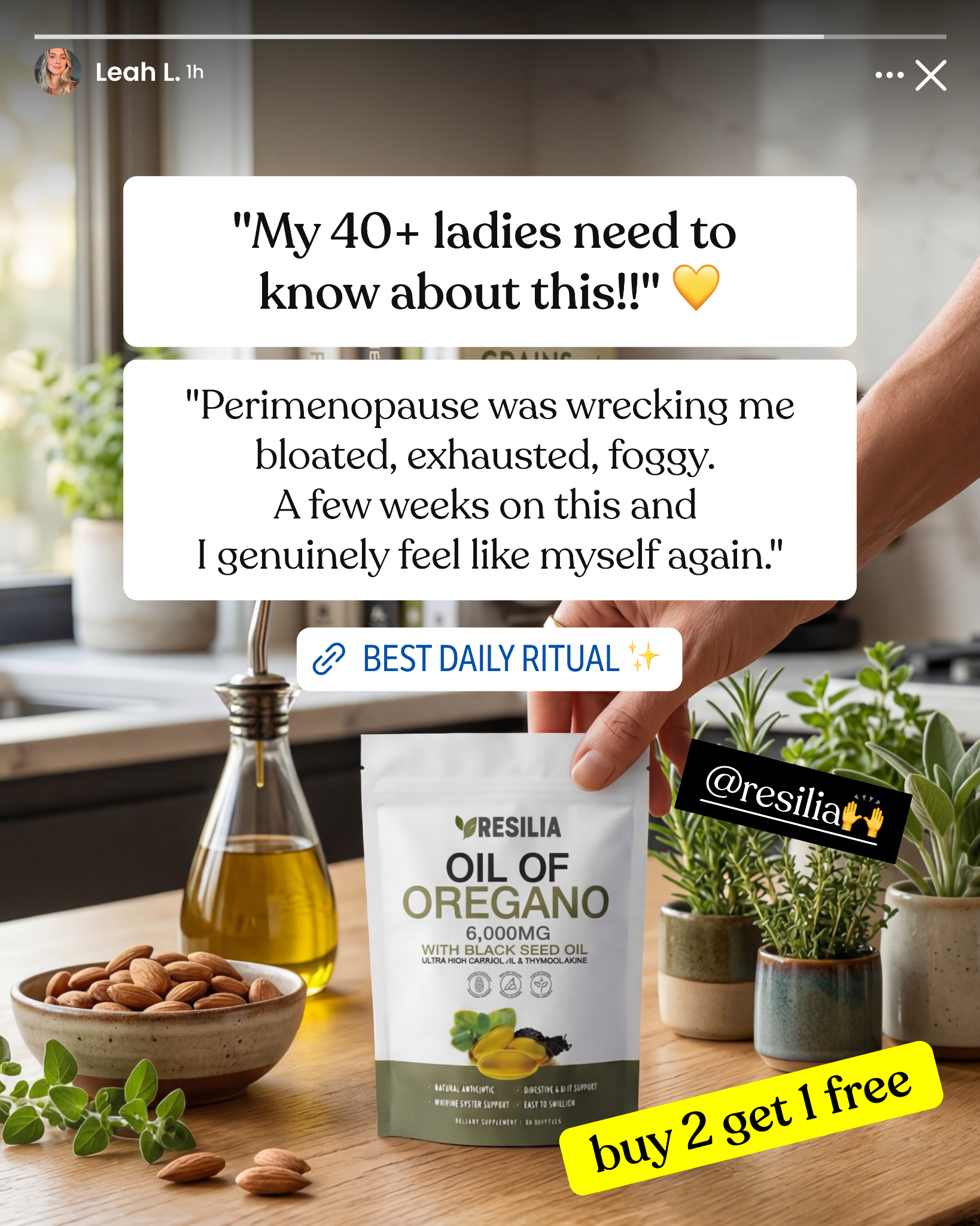 Resilia Facebook ad