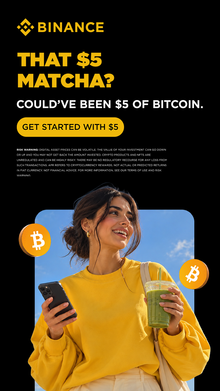 Binance Facebook ad: Your $5 Skin vs Bitcoin