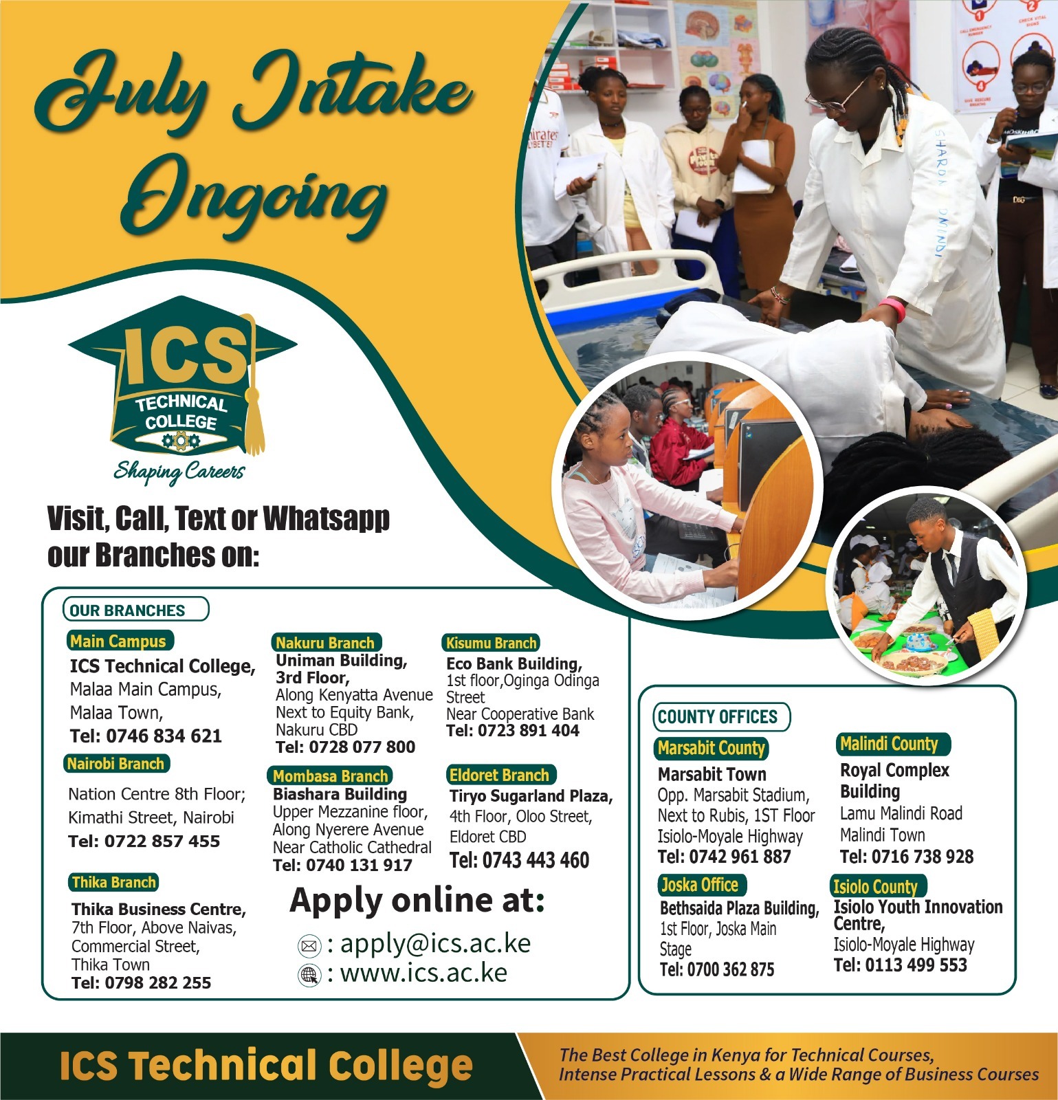 ICS Technical College Facebook ad