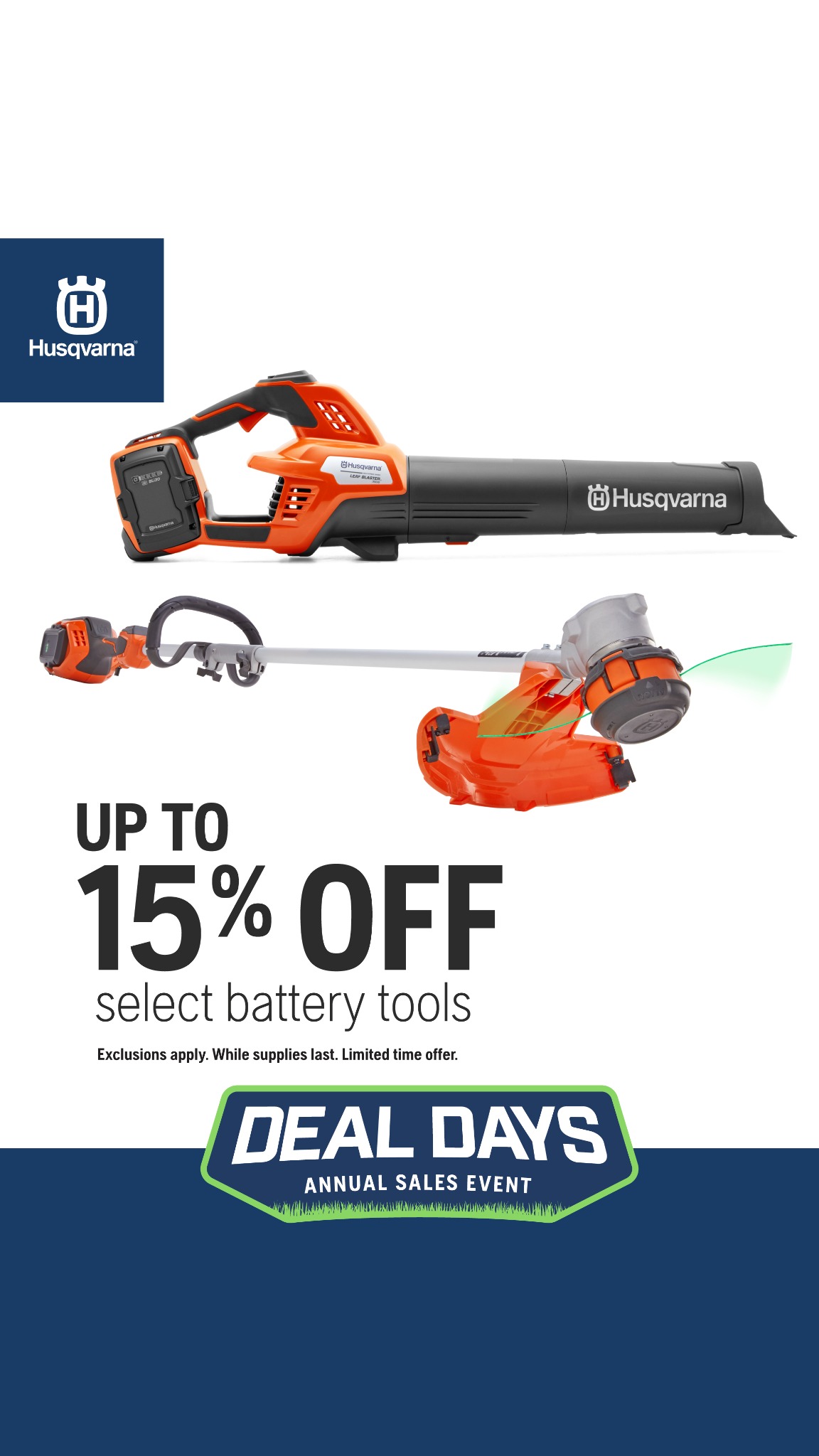 Husqvarna Facebook ad
