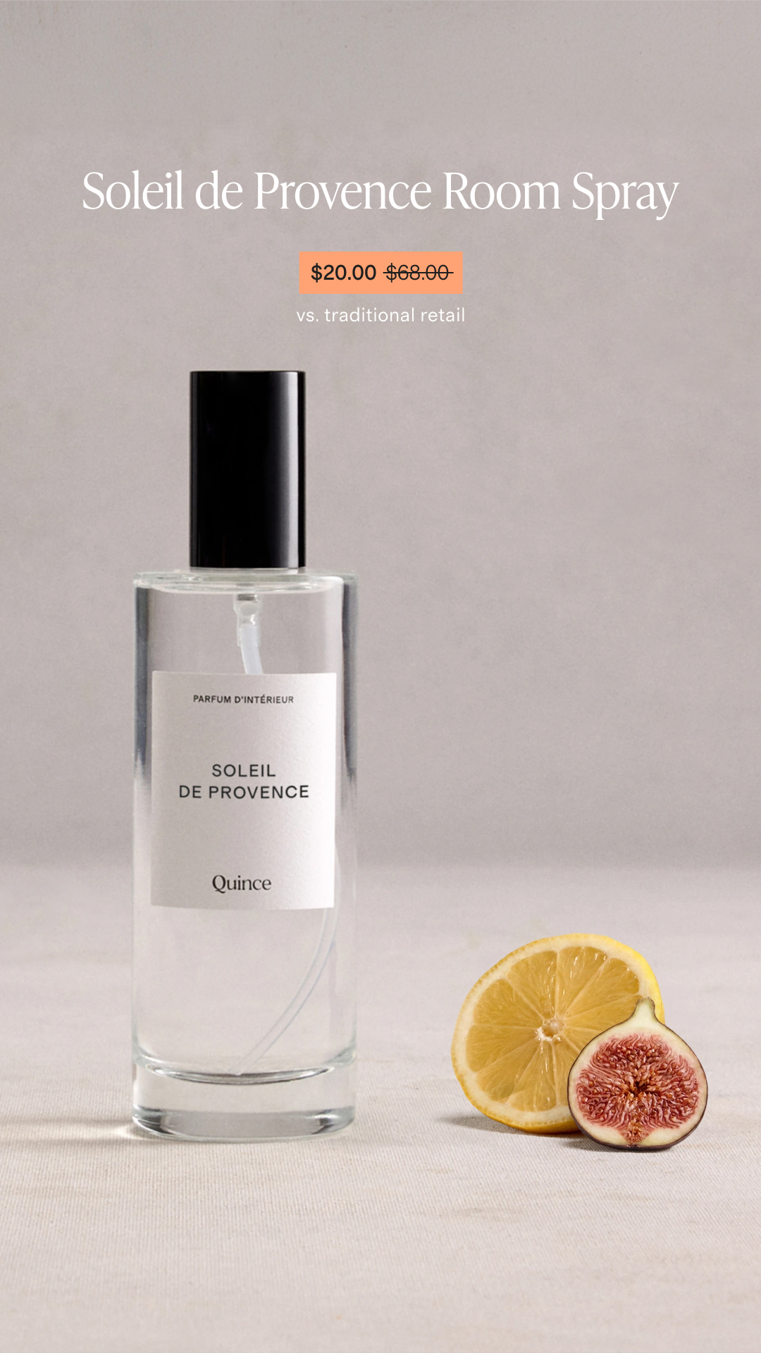 Quince Facebook ad