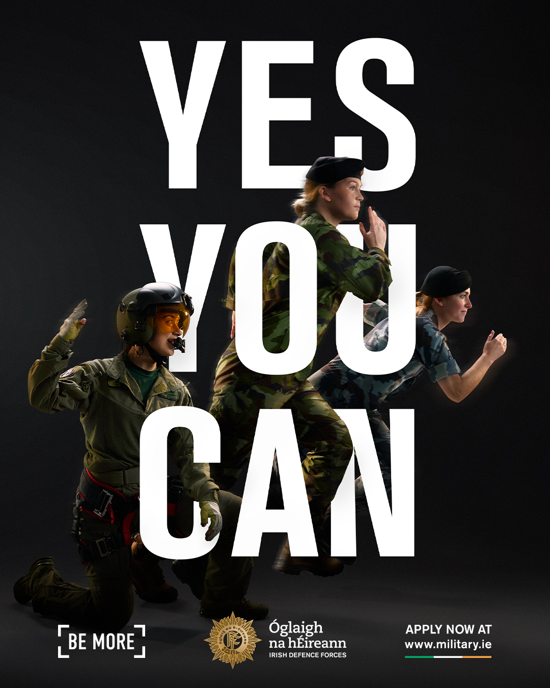 Irish Defence Forces Careers Facebook ad from Jun 4, 2026