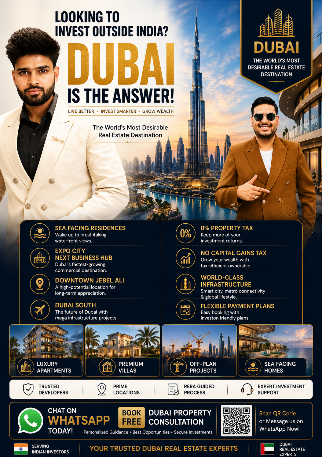 Dubai Property India Facebook ad
