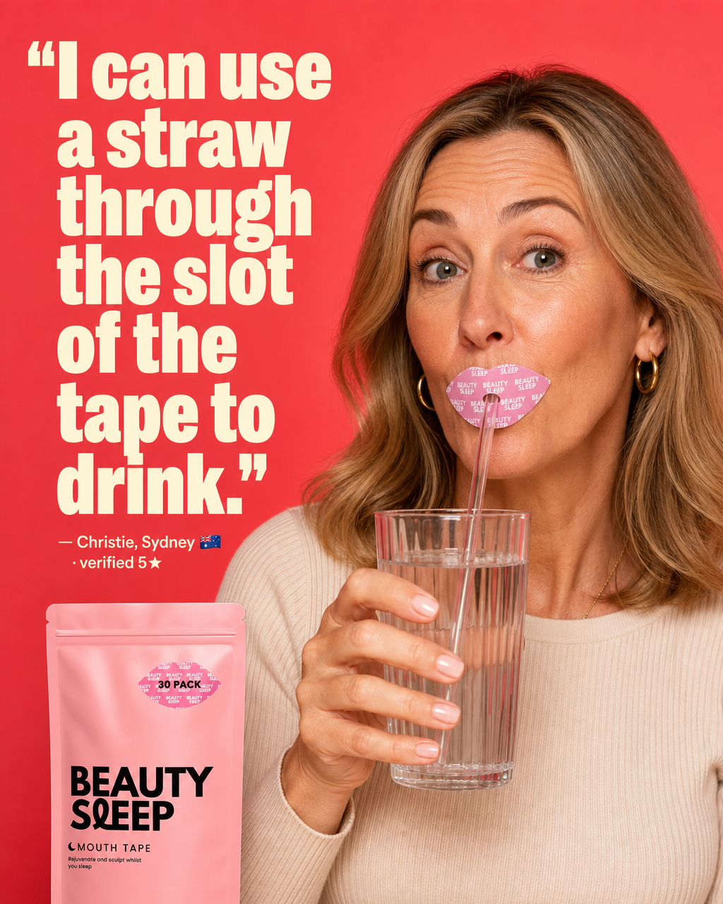 Beauty Sleep Facebook ad