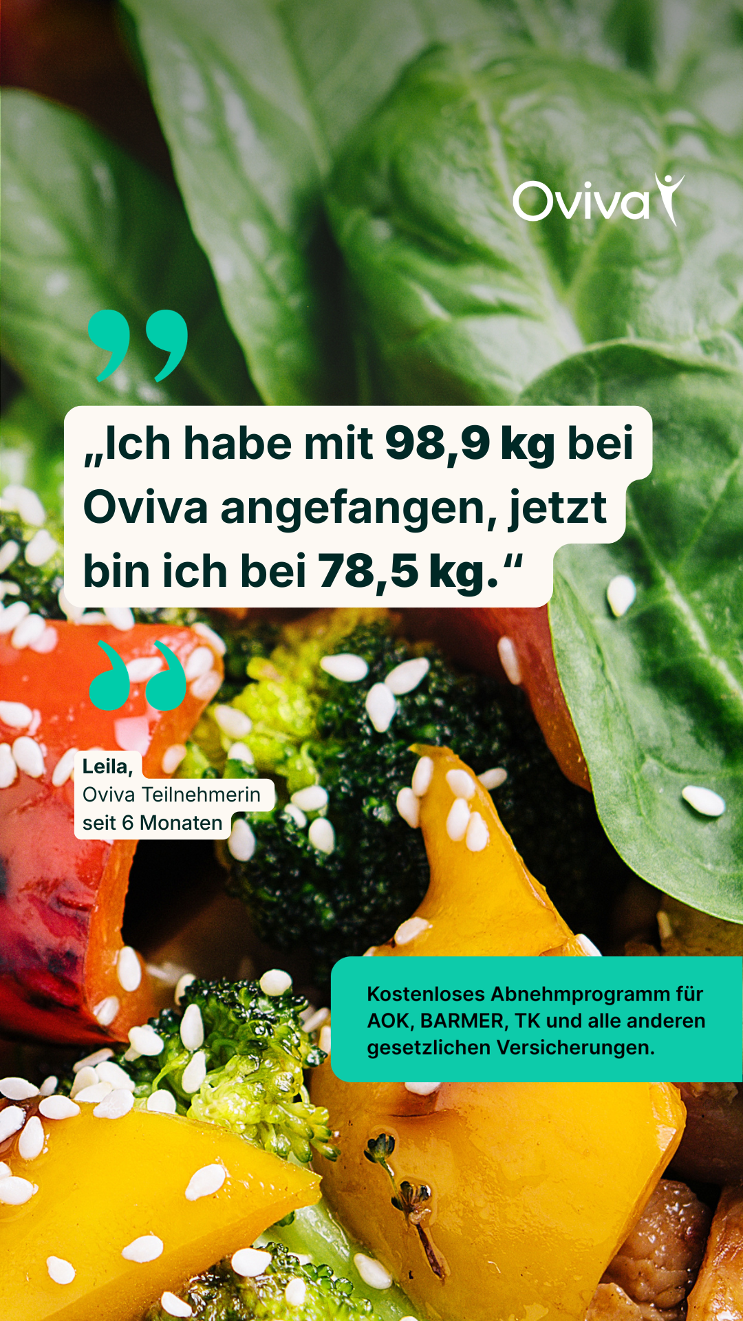Oviva Deutschland Facebook ad
