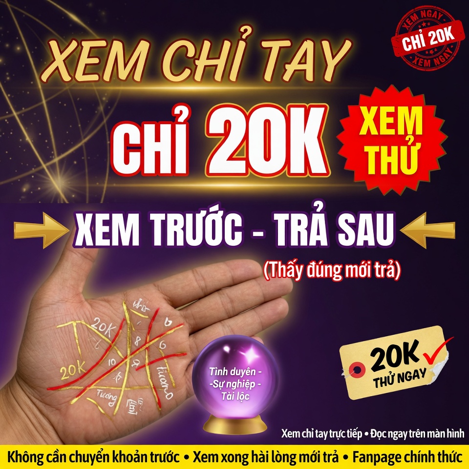 Bình An Luận - Xem tử vi, chỉ tay, phong thủy Facebook ad