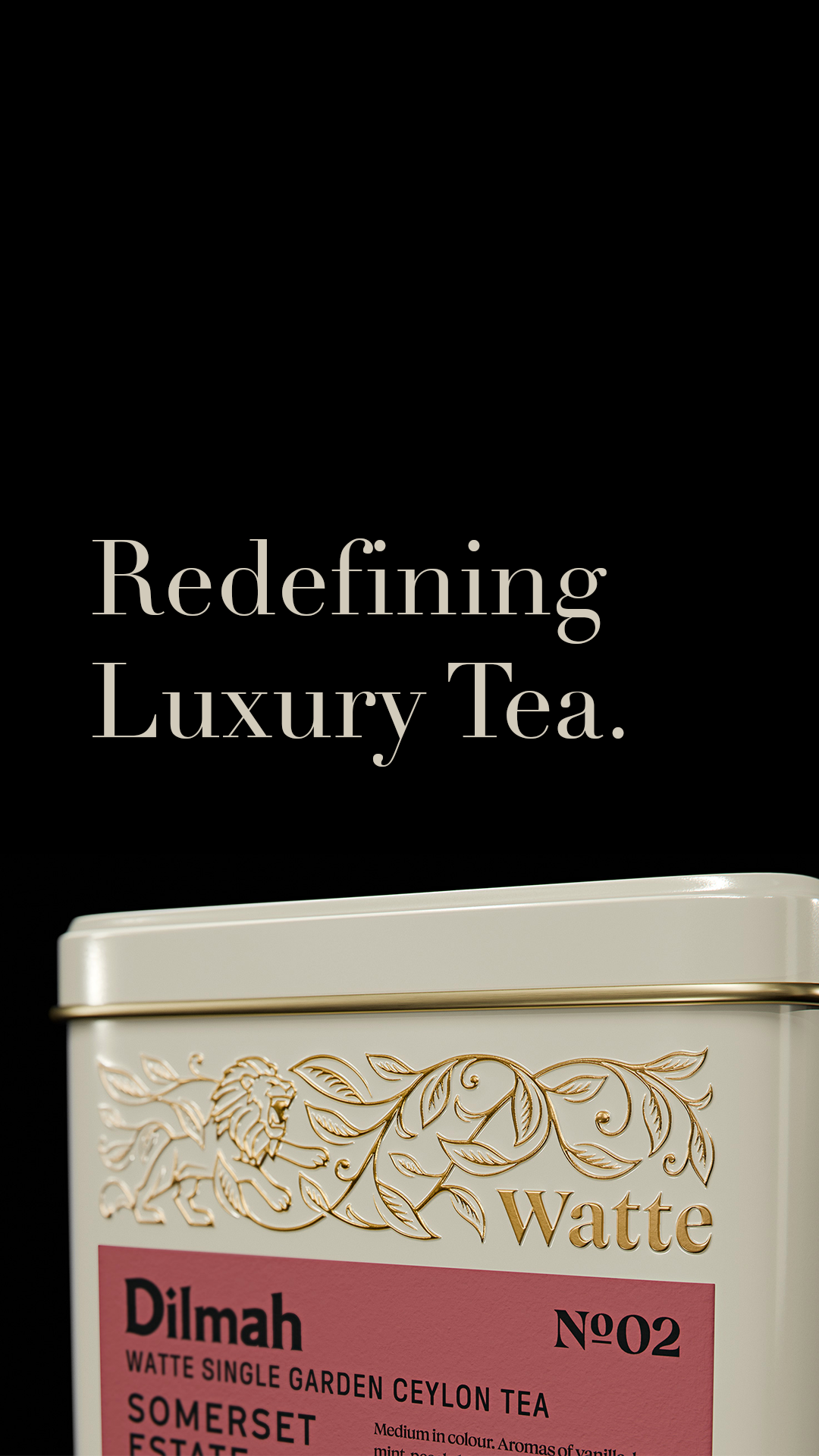 Dilmah Tea Facebook ad from Aug 10, 2026