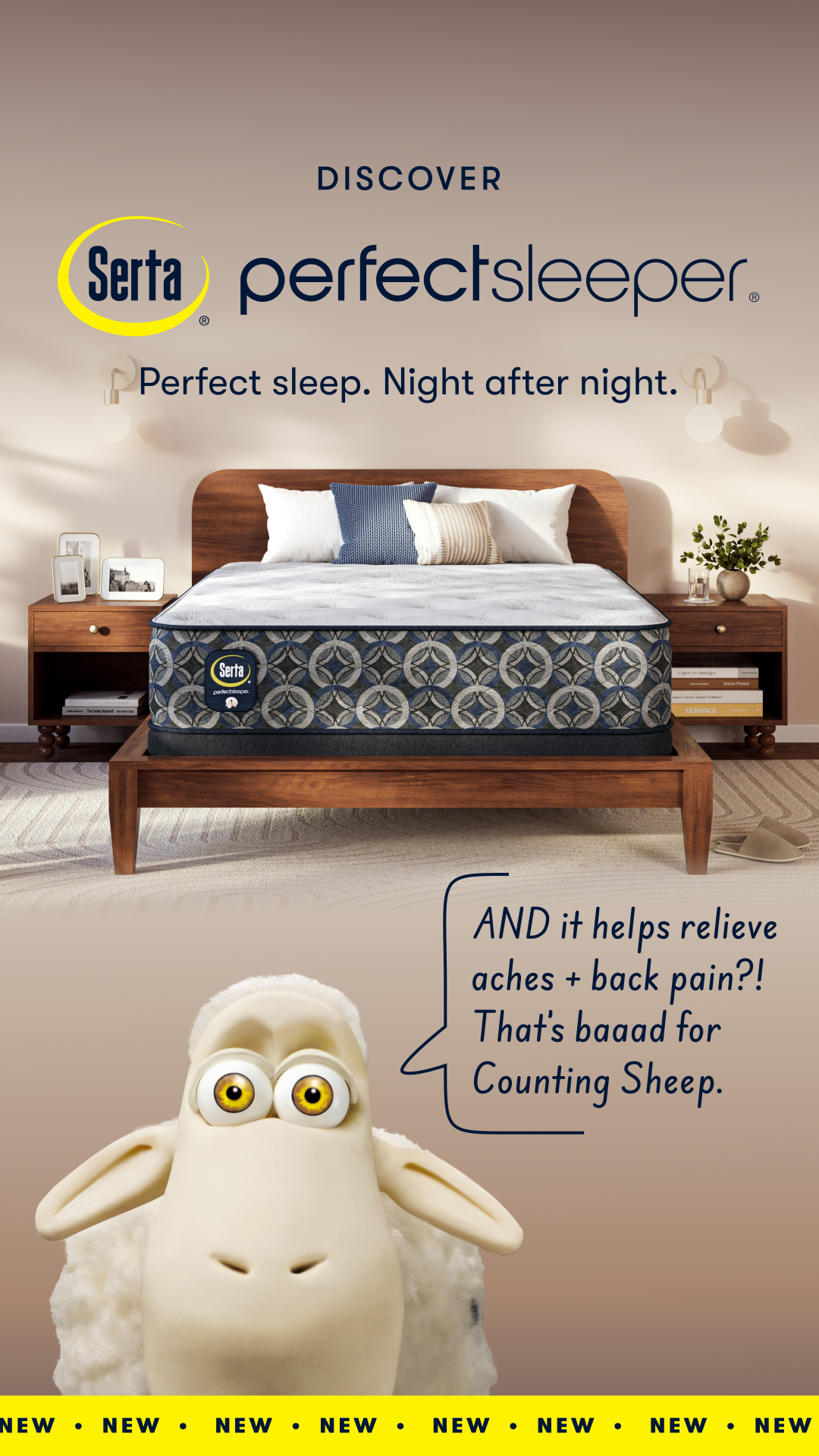Serta Mattress Facebook ad from Apr 17, 2026