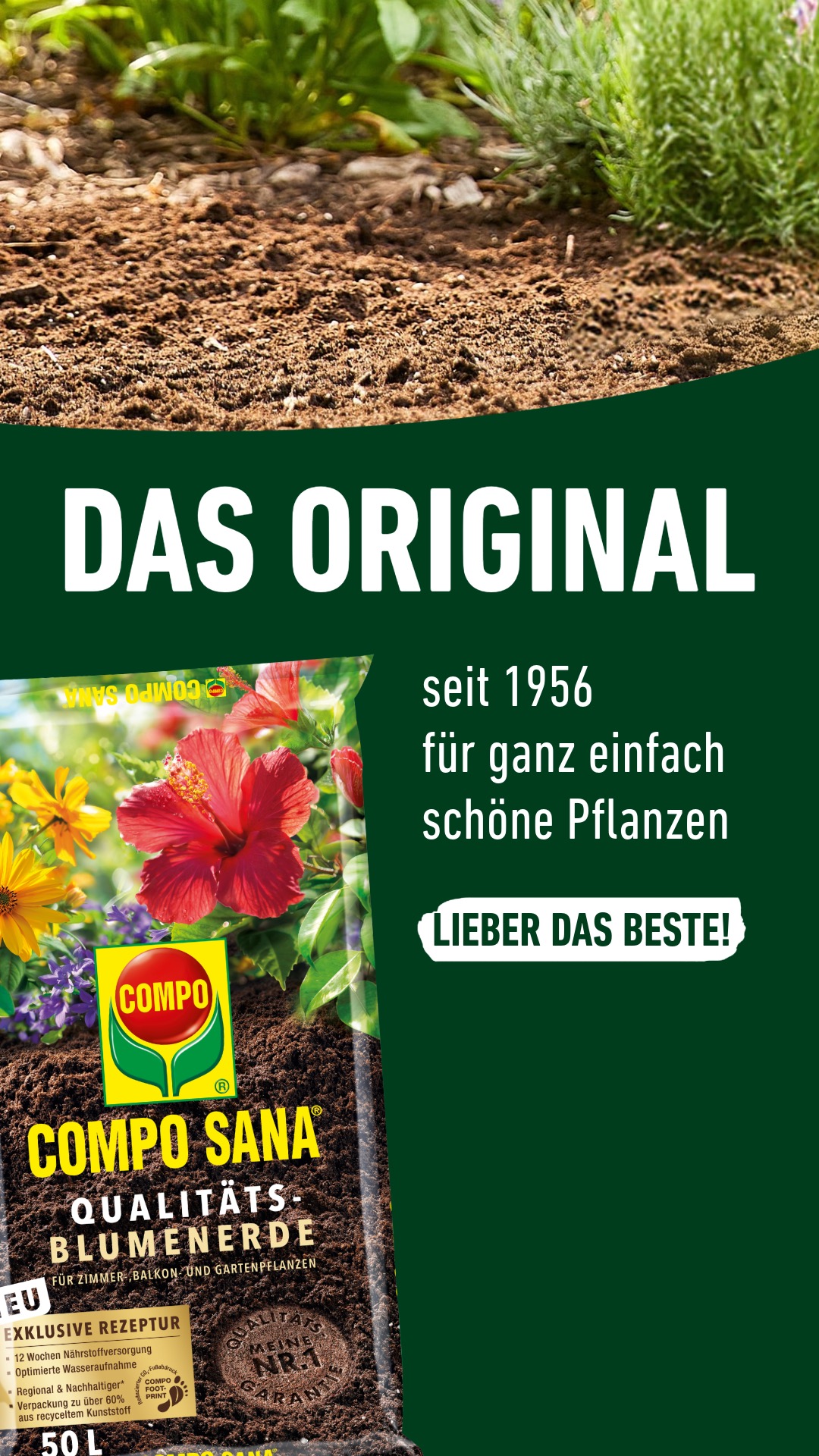 Mein COMPO Garten Facebook ad