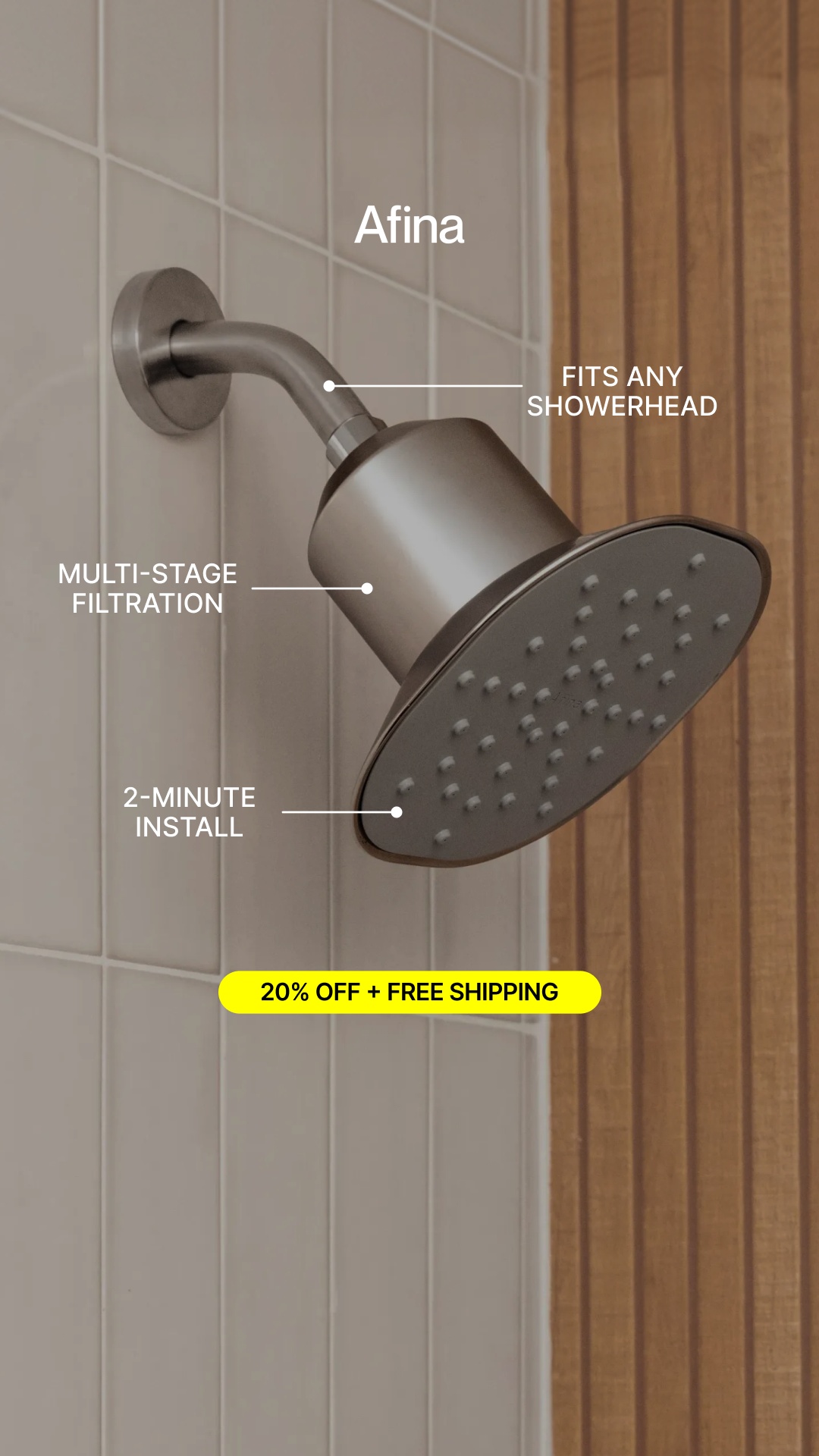 Showerlabs Facebook ad