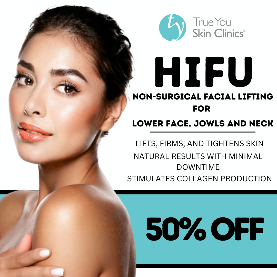 True You Skin Clinics Facebook ad