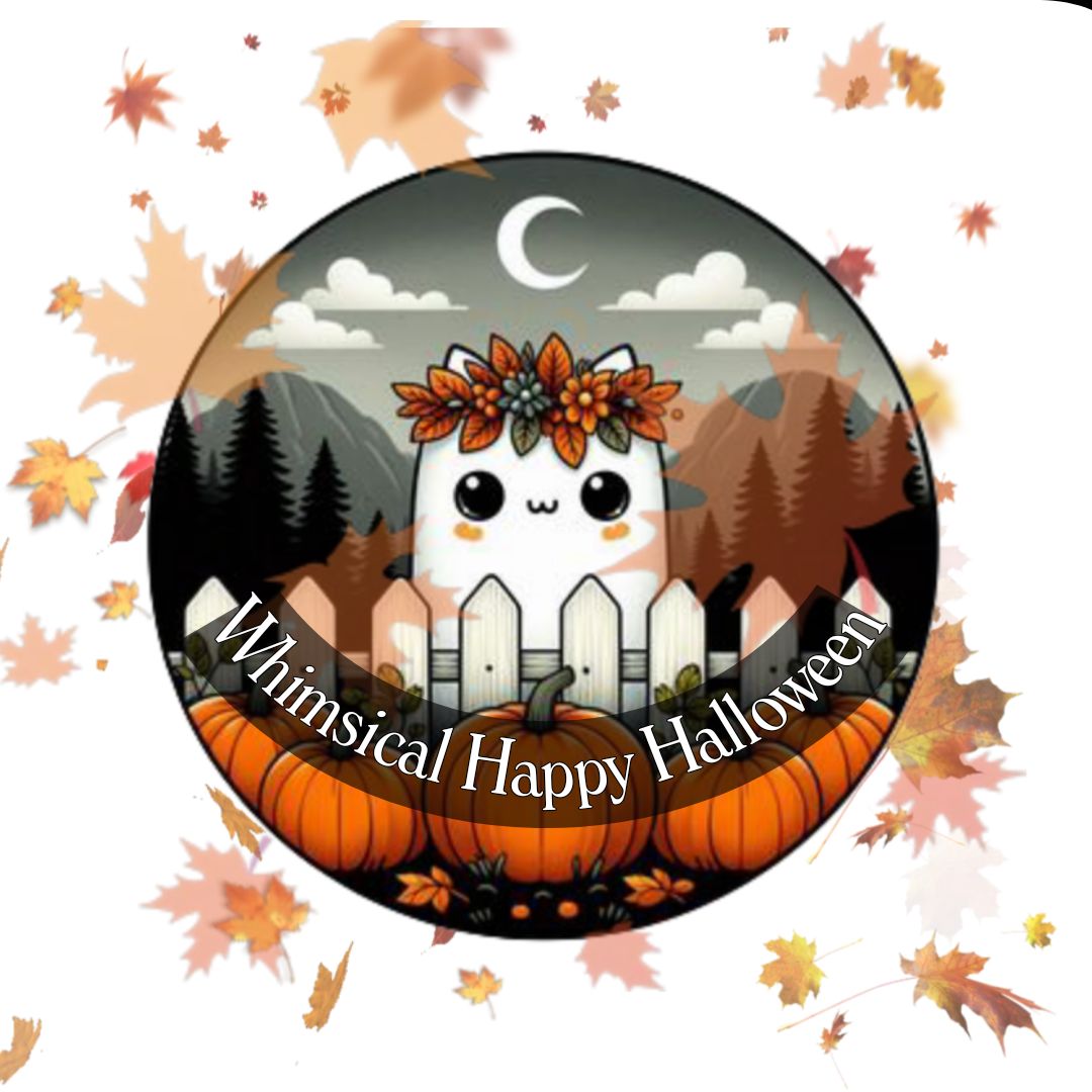 Whimsical Happy Halloween Facebook ad: Welcome to Whimsical Happy Halloween we celebrate all…