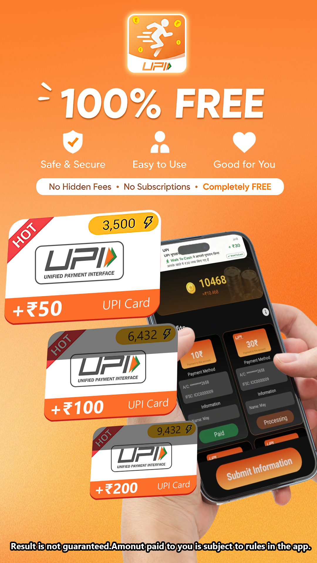 Walk2Cash Facebook ad from Jul 2, 2026