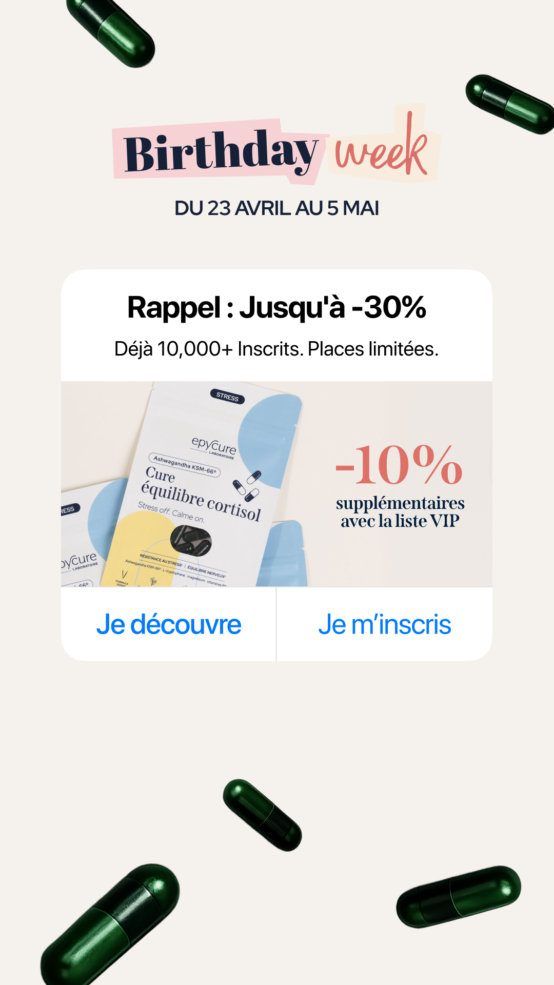Epycure Facebook ad
