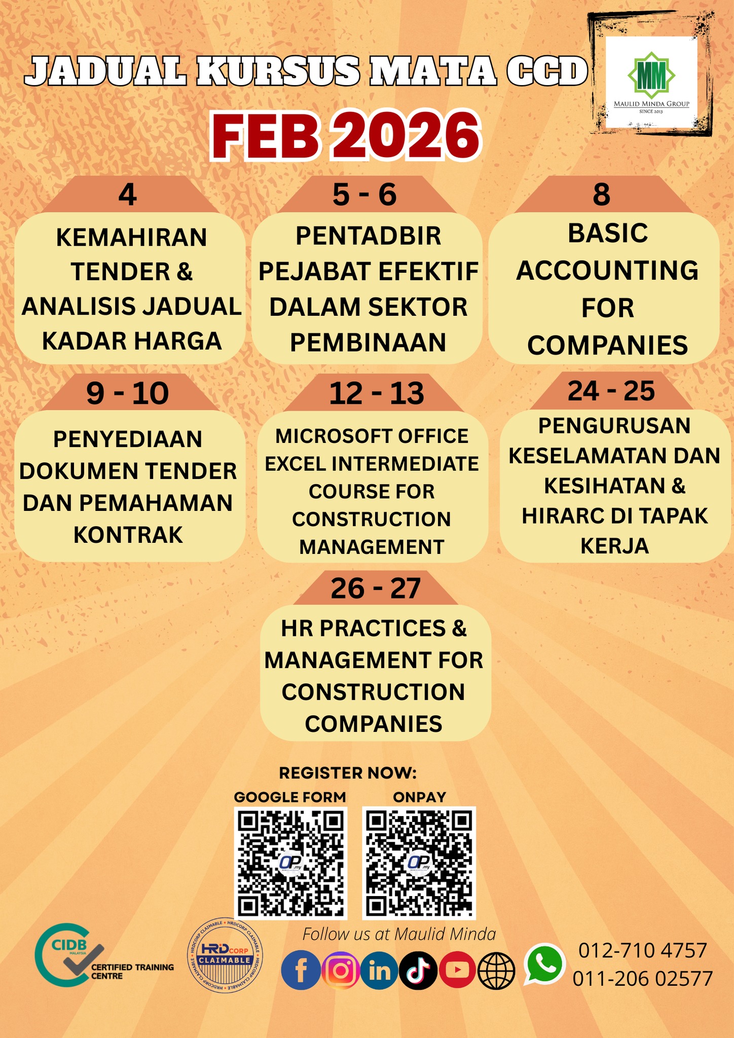Maulid Minda Facebook ad: πππππππ ππππππ ππππ πππ FEBRUARY 2026