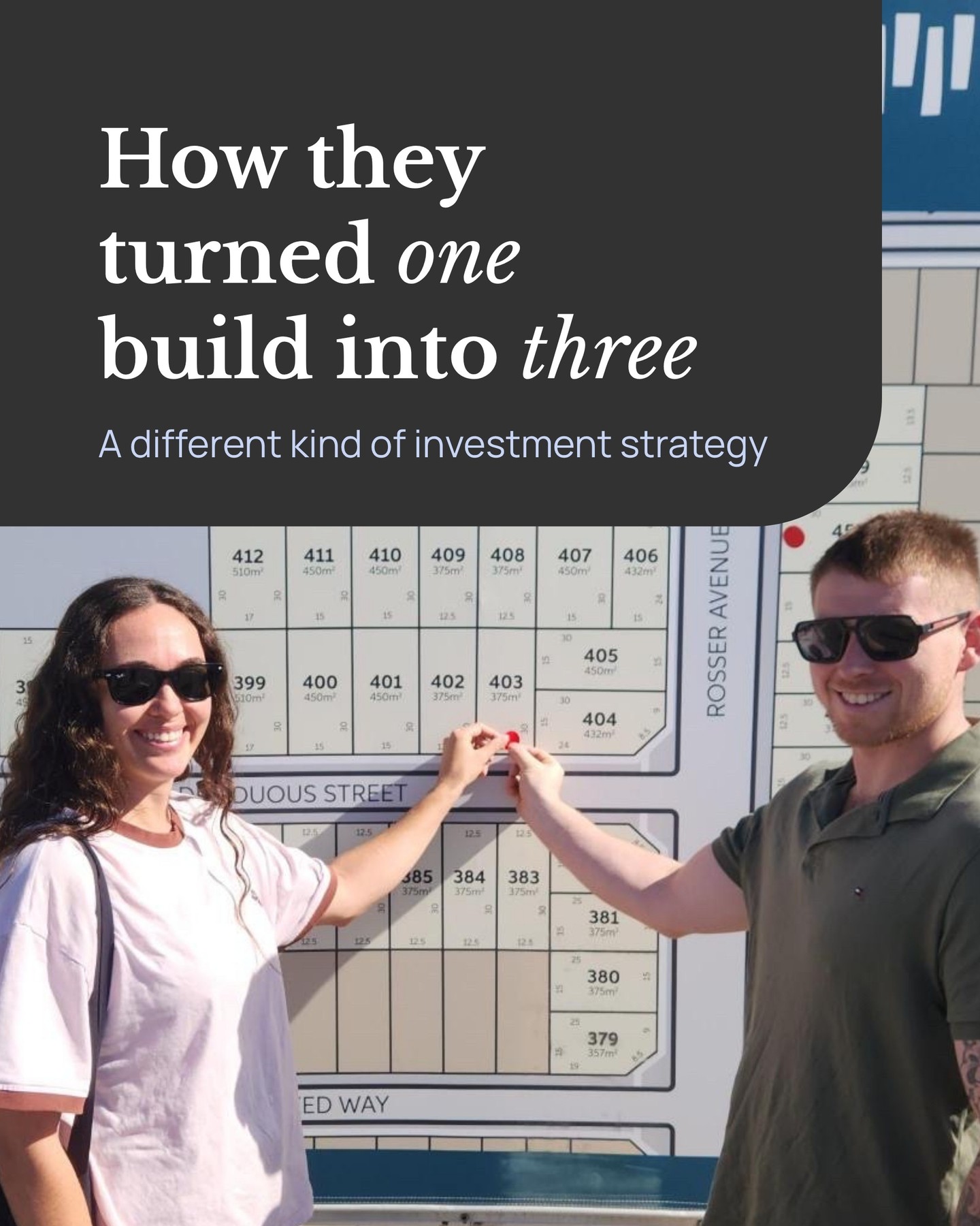 Locale Wealth Facebook ad: Adam and his partner came to us with…