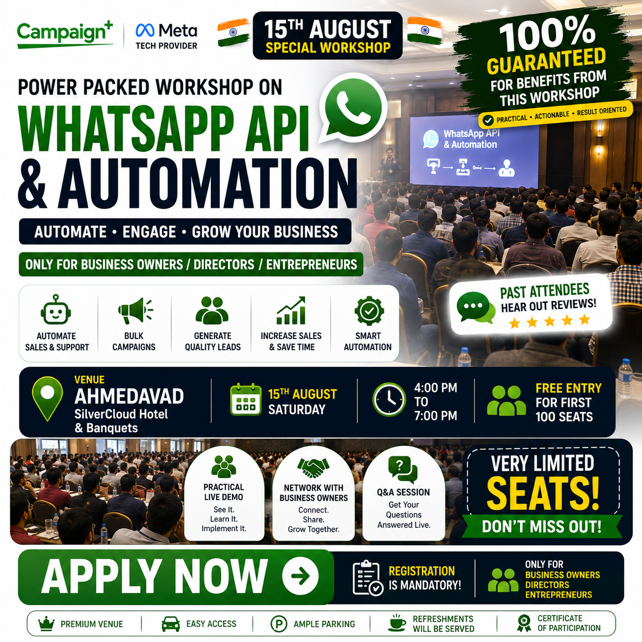 Campaign Plus Facebook ad