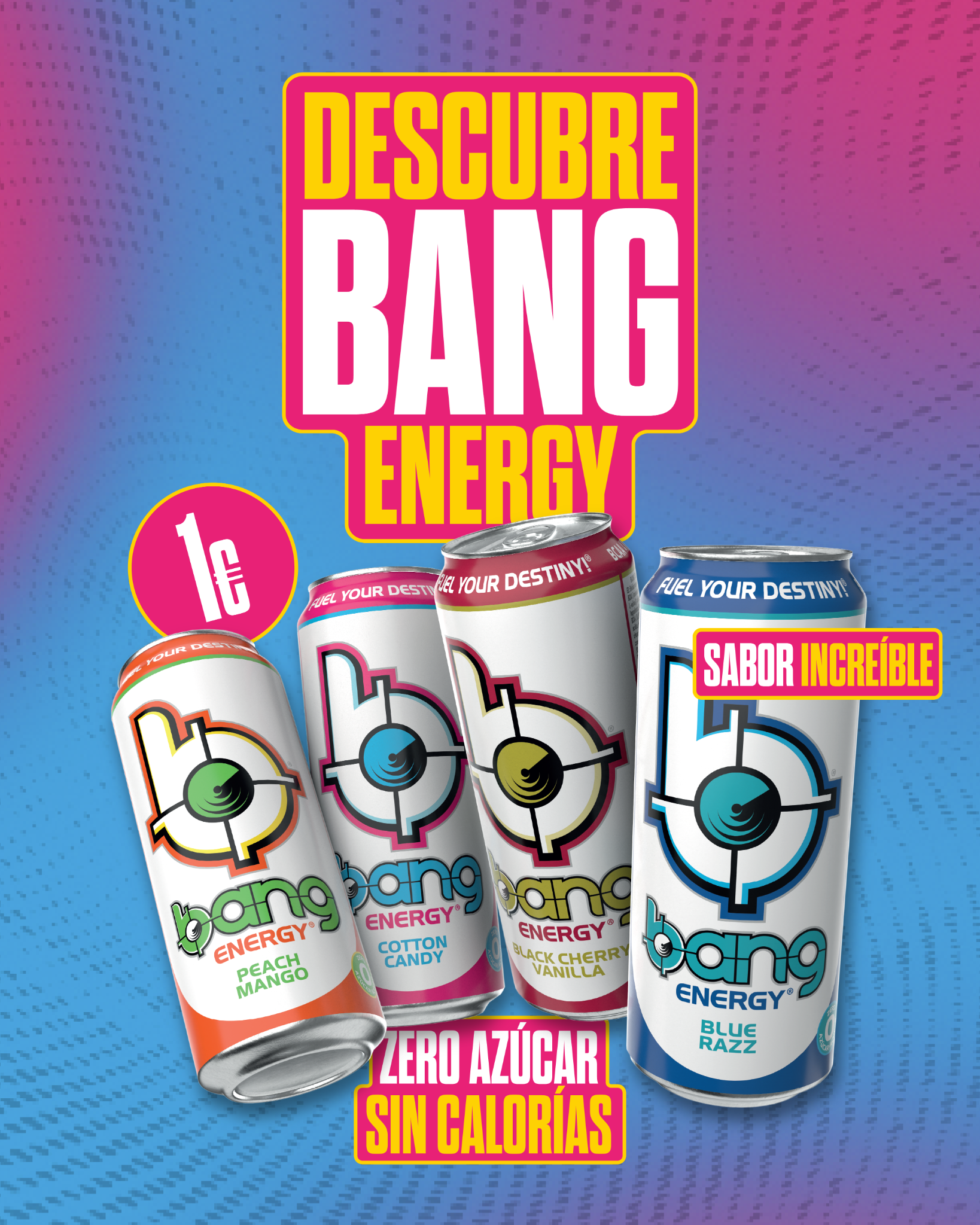 Bang Energy Spain Facebook ad from May 8, 2026