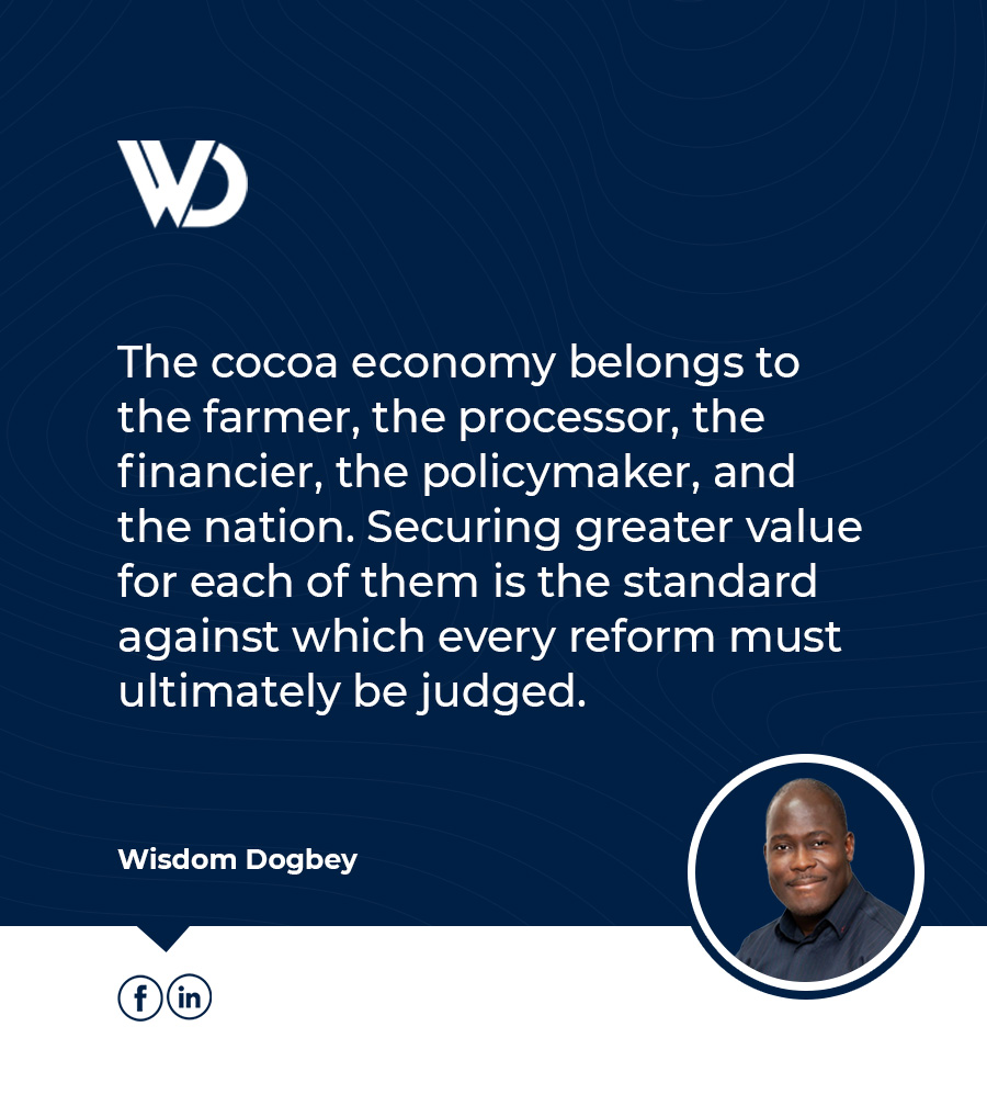 Wisdom Dogbey Facebook ad: Every generation inherits an industry shaped by the…