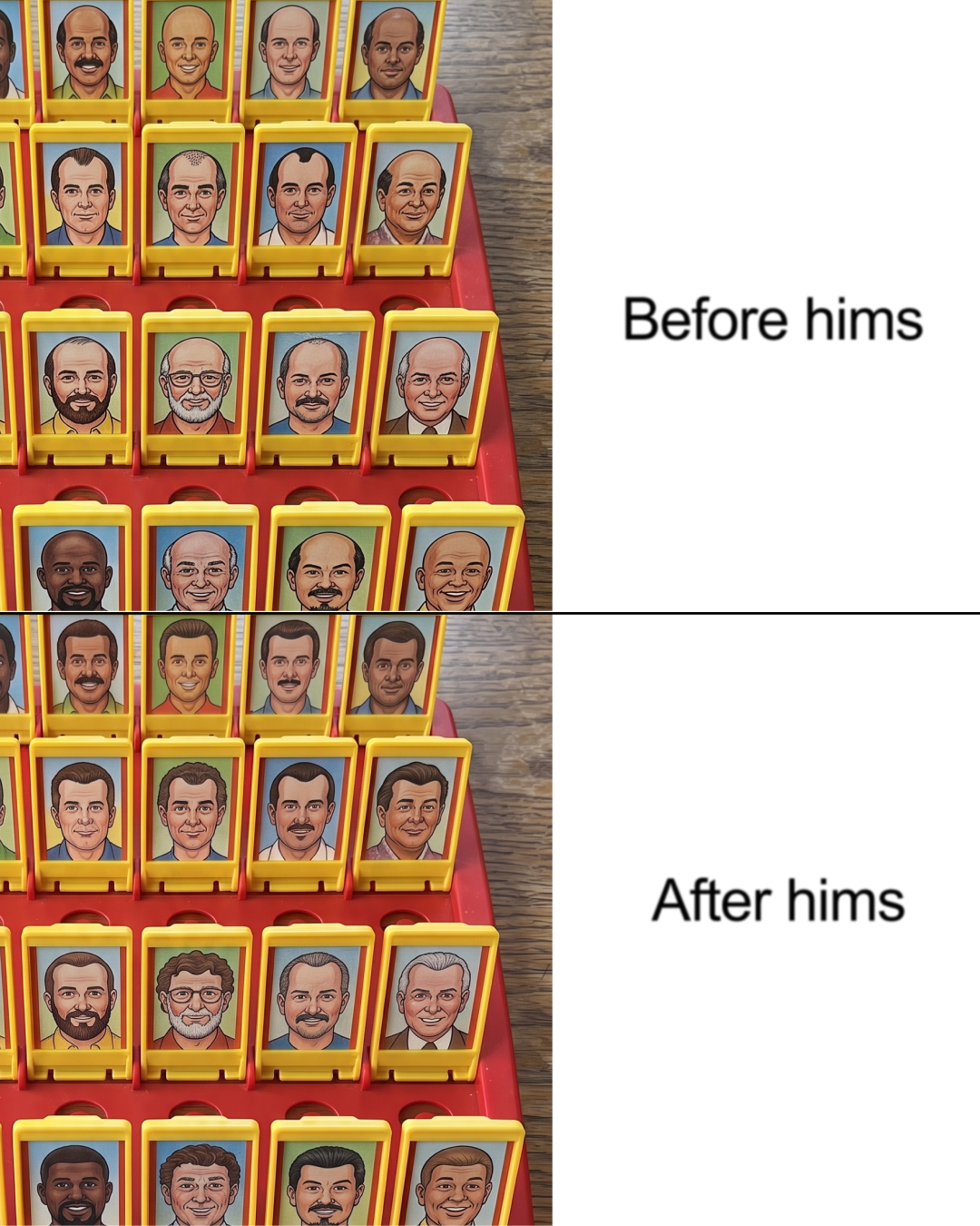 hims Facebook ad: Time to see the difference!