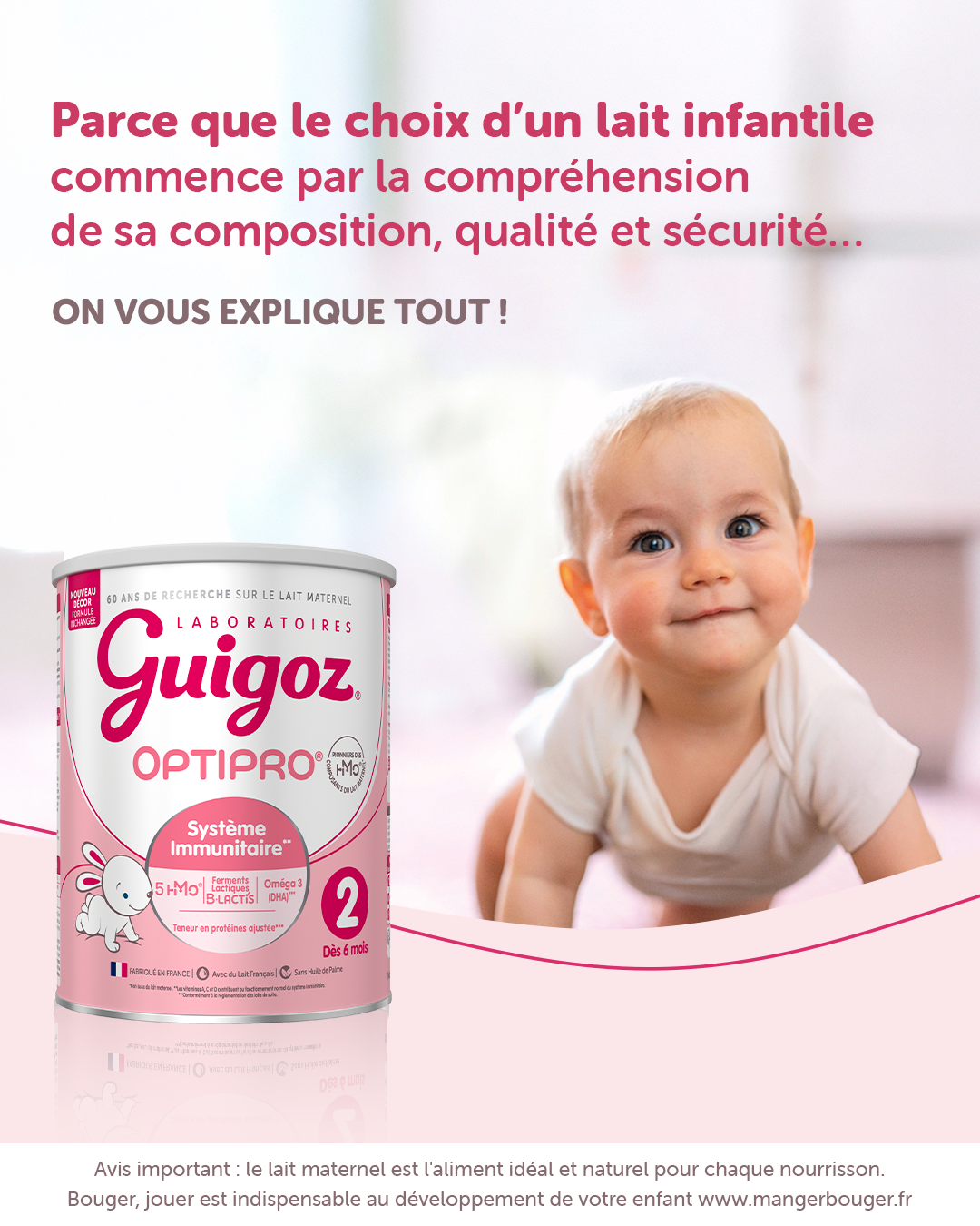 Laboratoires Guigoz Facebook ad from May 18, 2026