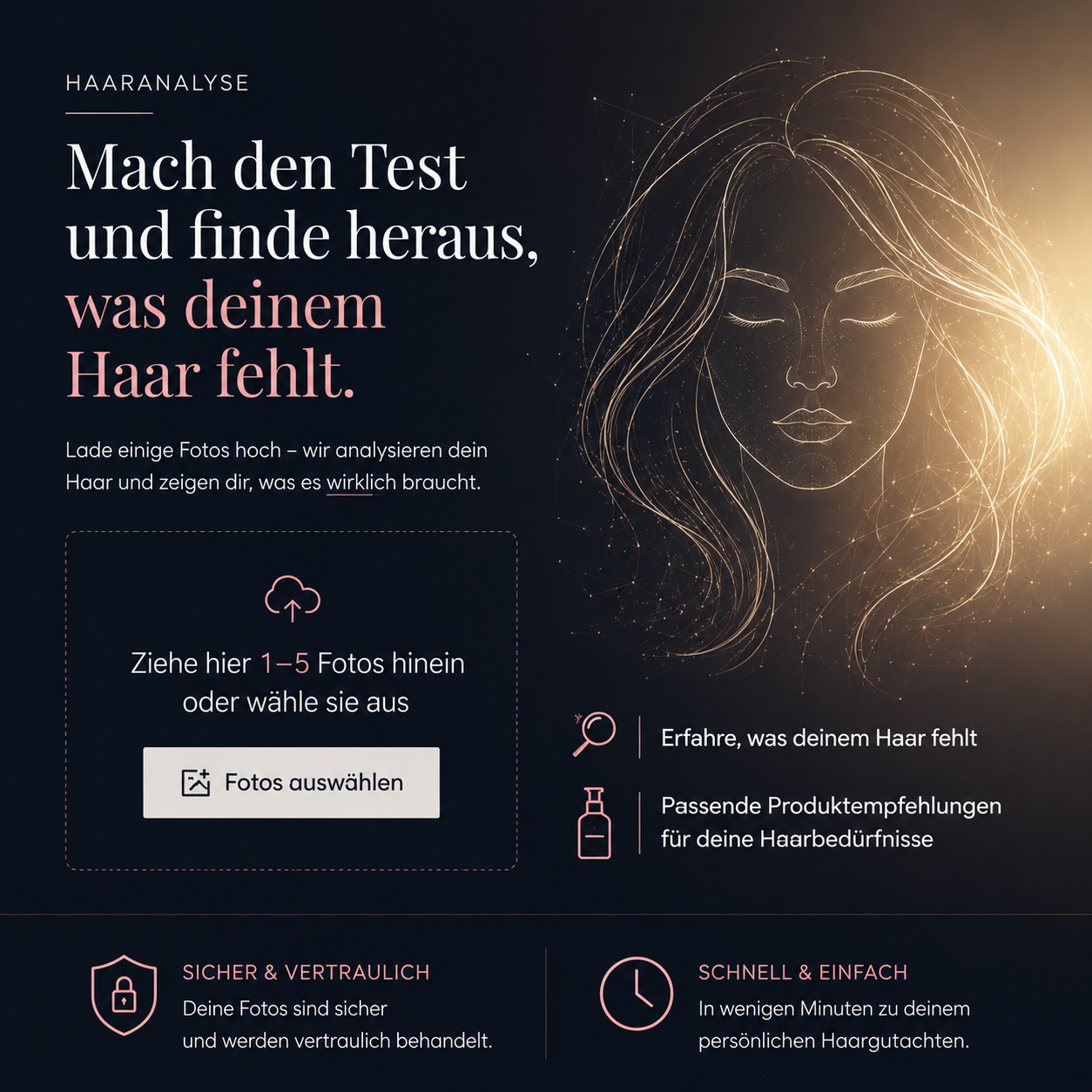 Eternl.de Facebook ad: Finde deine persönliche Étern'L Routine