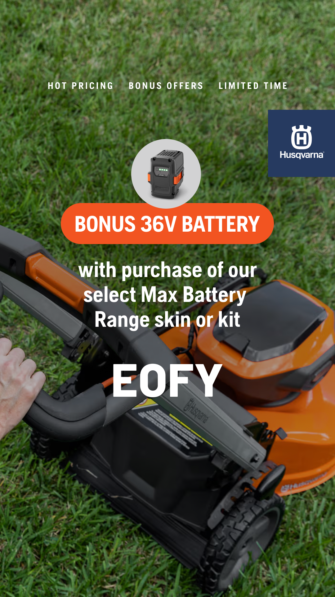 Husqvarna Facebook ad