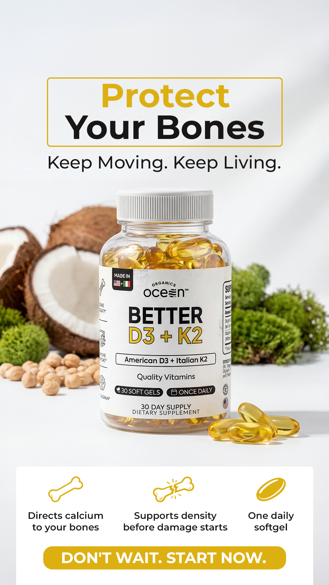 Organics Ocean Facebook ad