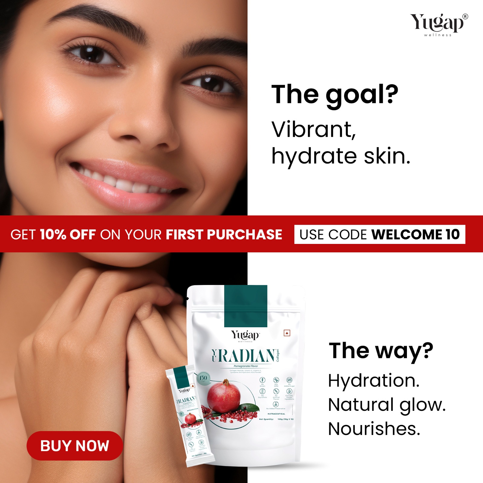 Yugap Wellness Facebook ad