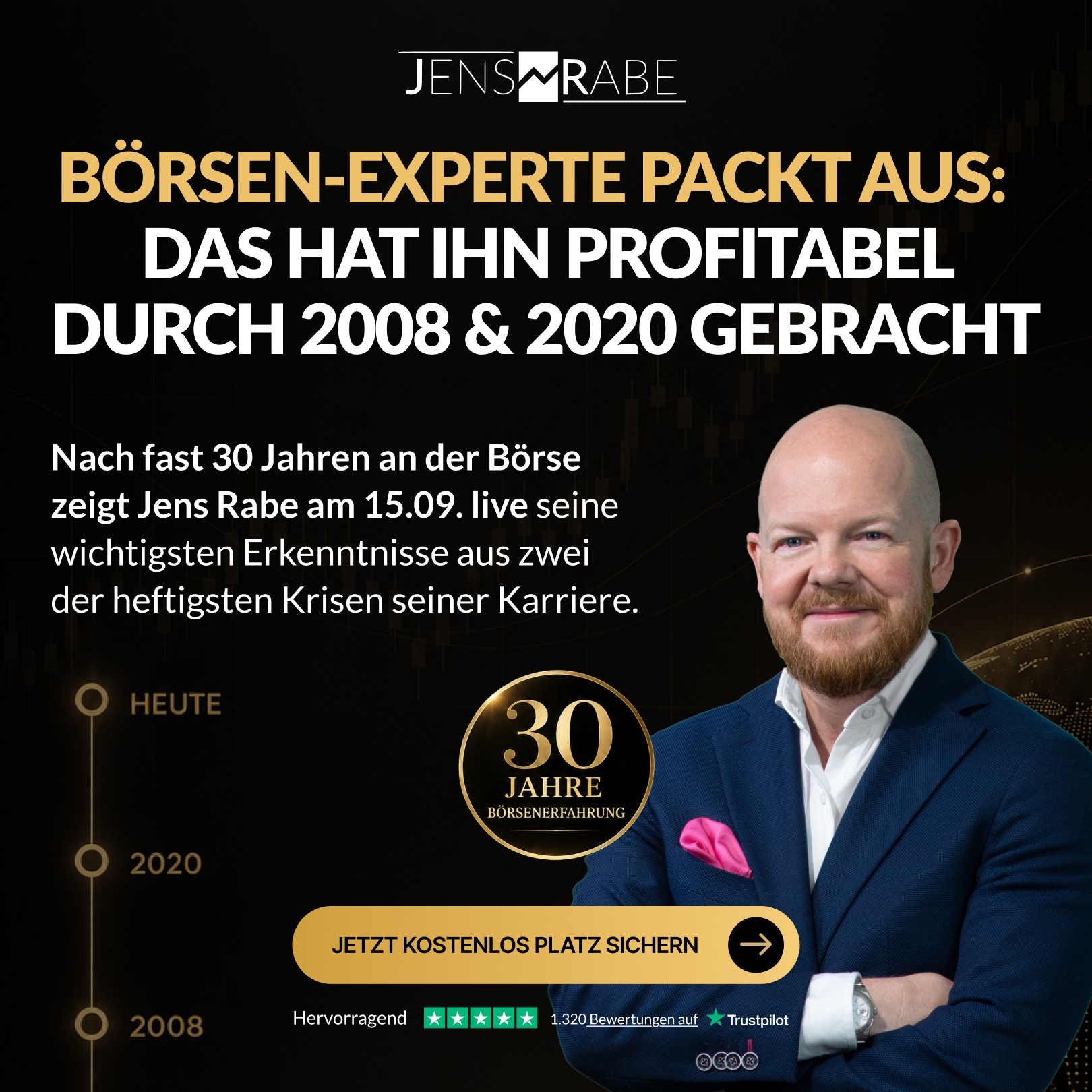 Jens Rabe Facebook ad