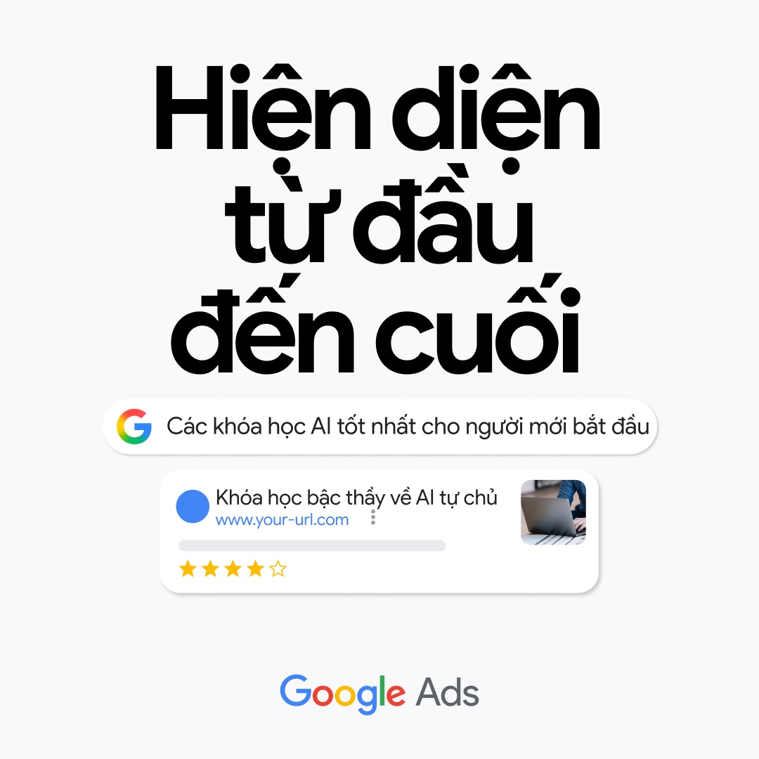 Google Ads Facebook ad: Xây dựng và nắm nhu cầu với Google Ads