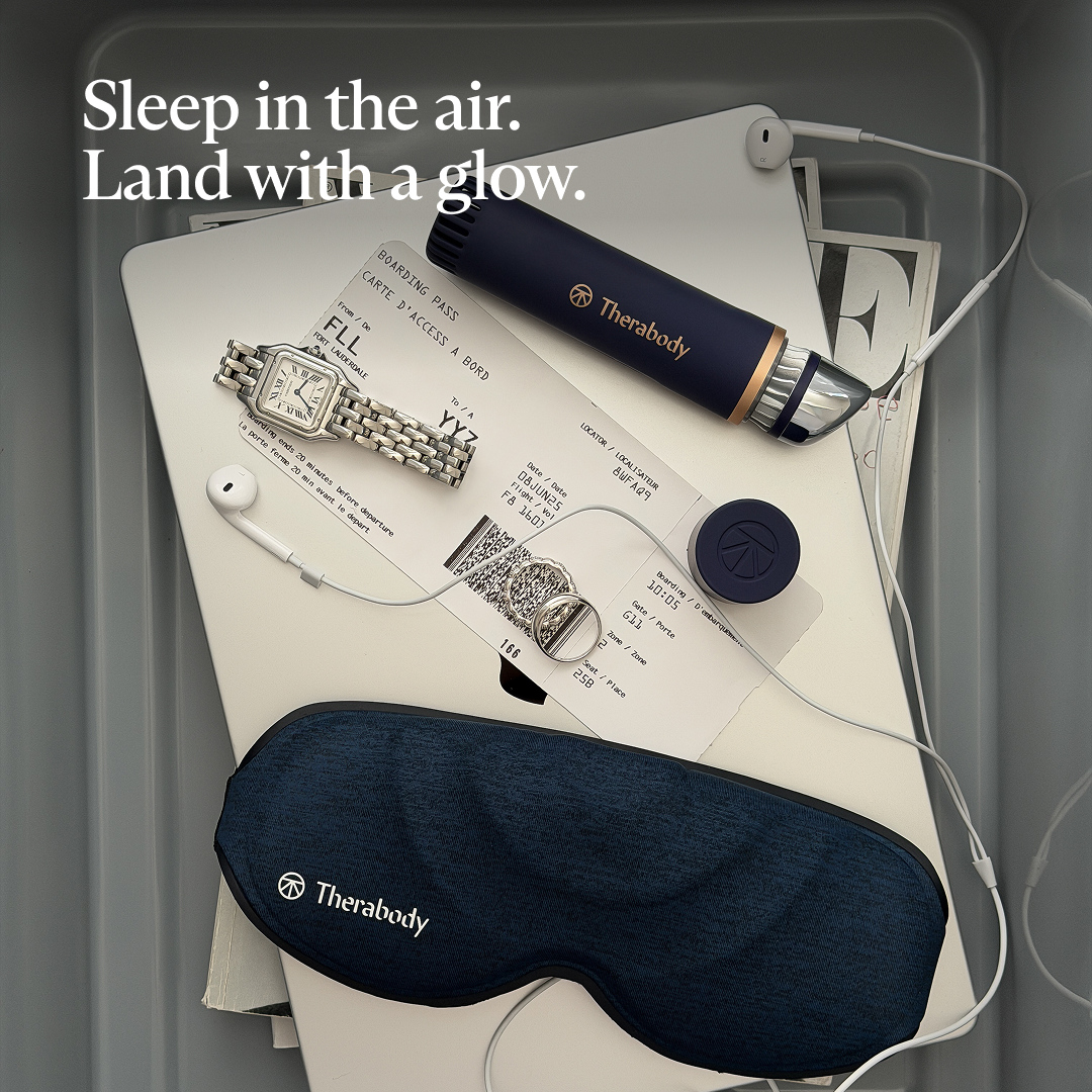 Therabody Facebook ad: Self care, packed.