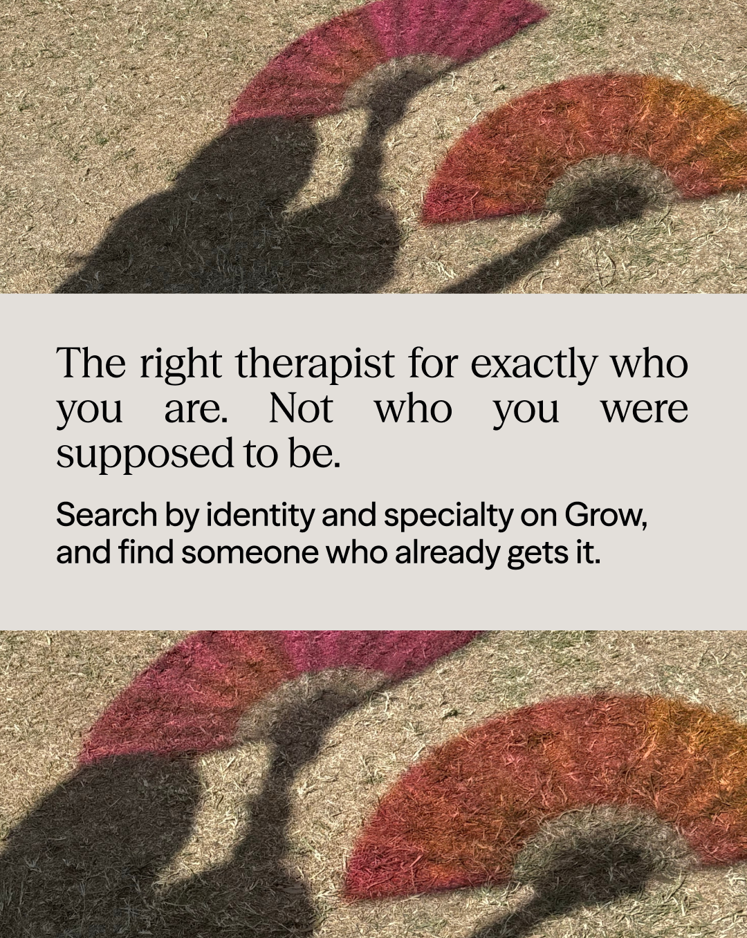 Grow Therapy Facebook ad
